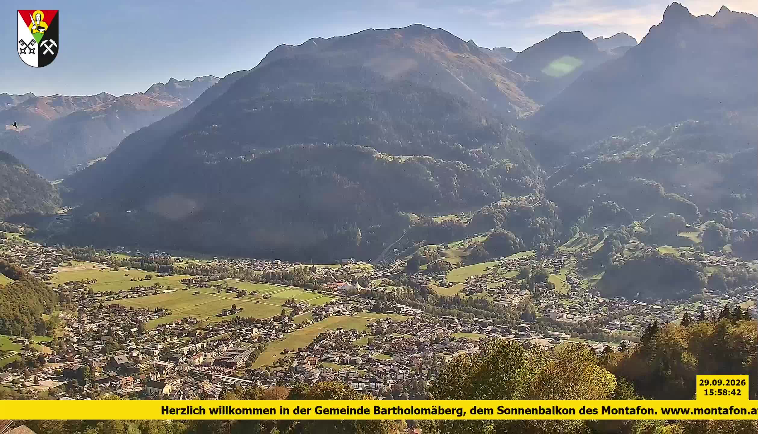 Bartholomäberg | Blick auf Schruns