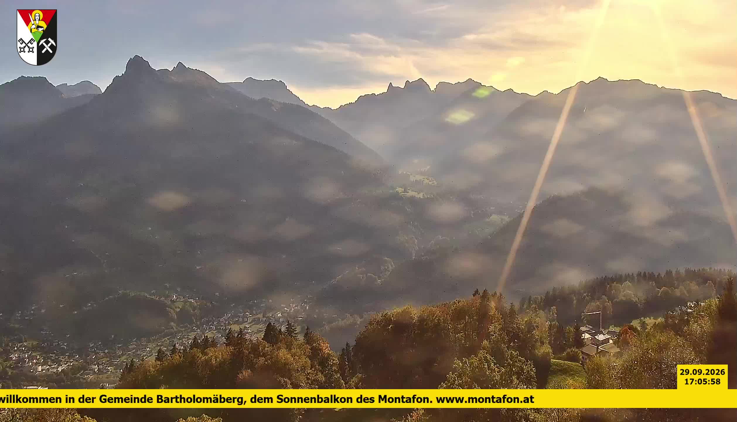Bartholomäberg | Blick auf Schruns