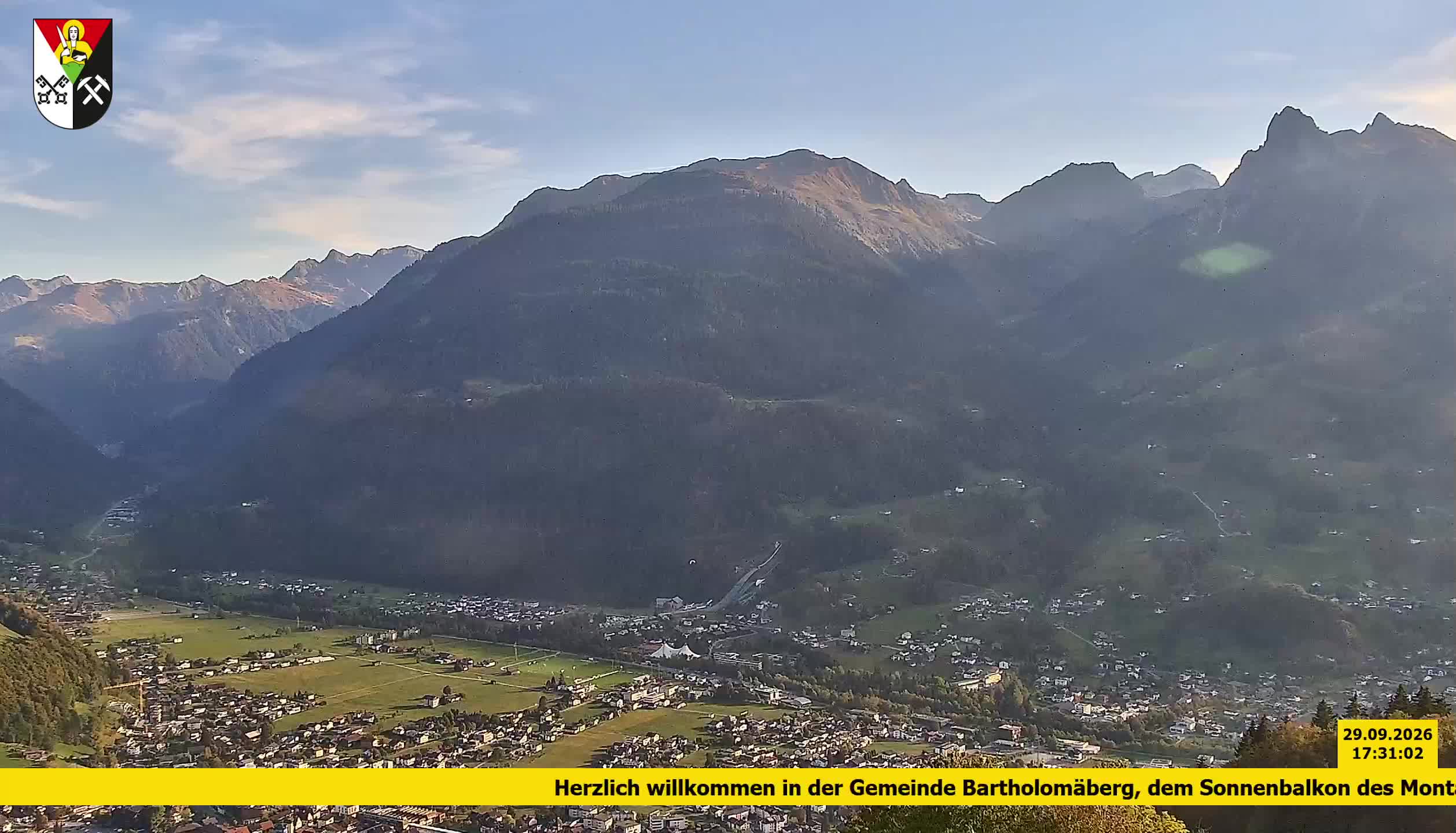 Bartholomäberg | Blick auf Schruns