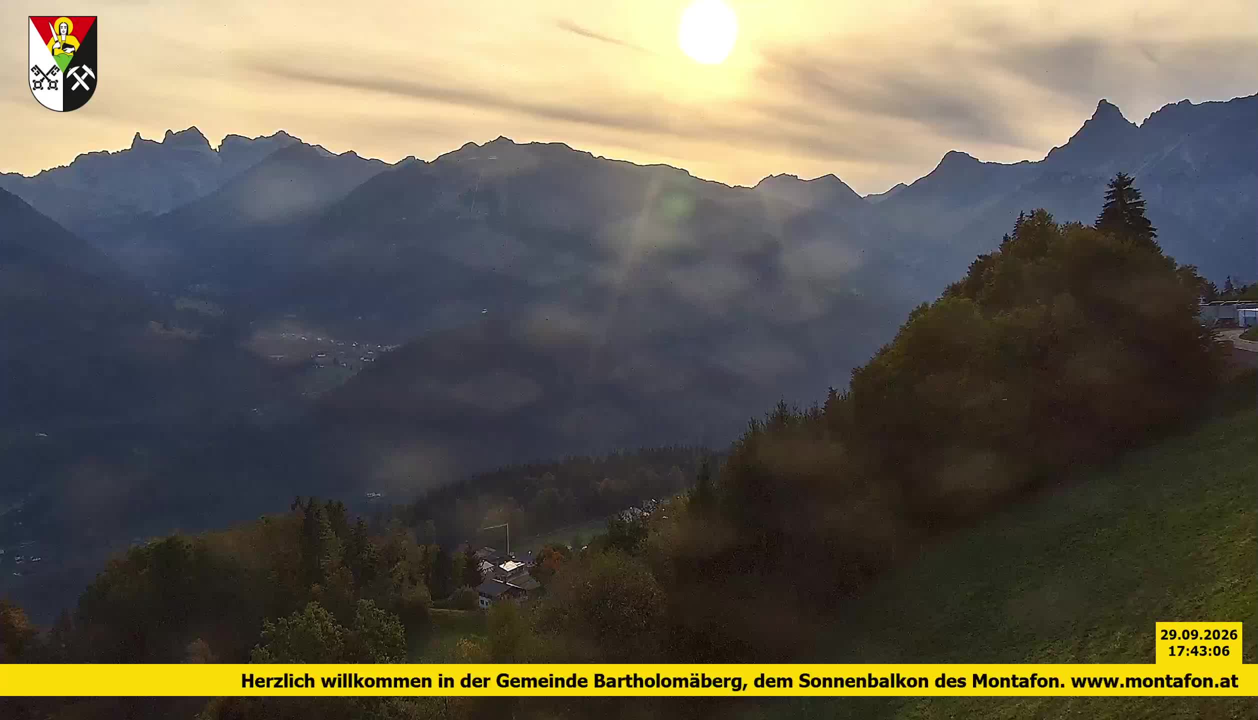 Bartholomäberg | Blick auf Schruns