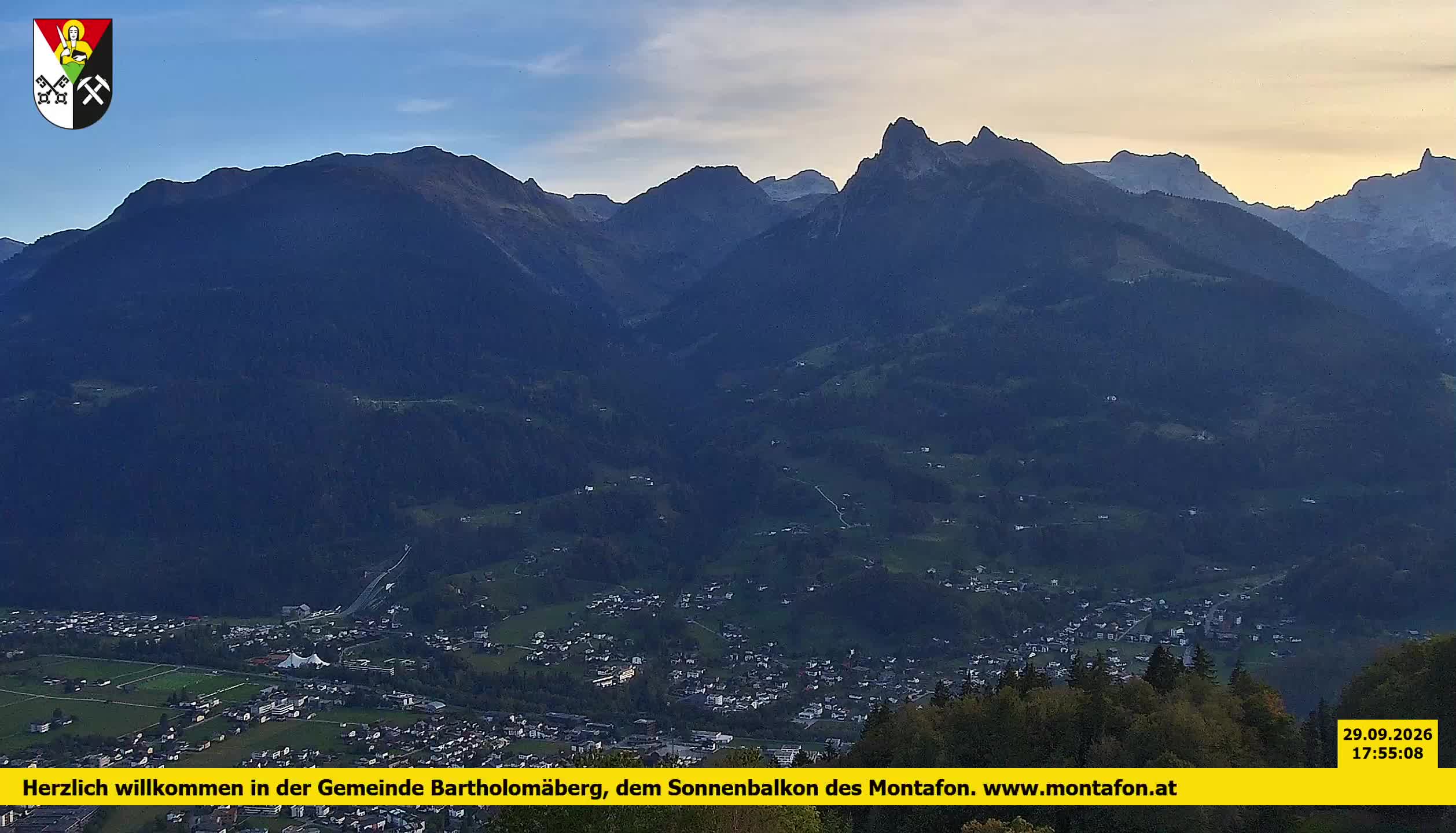 Bartholomäberg | Blick auf Schruns