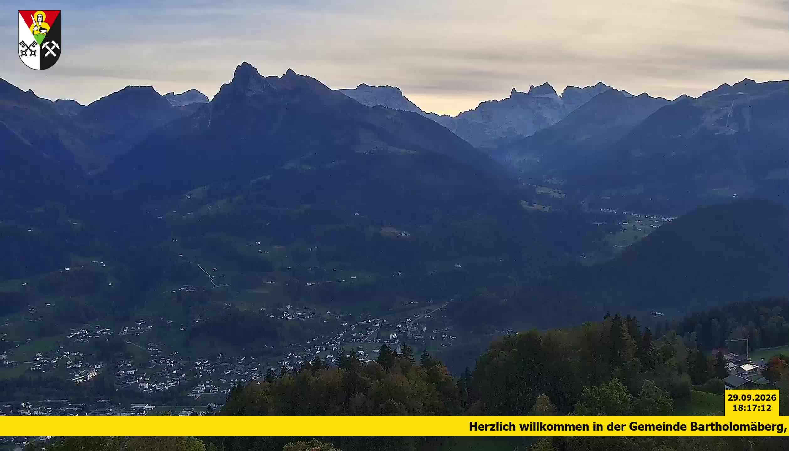 Bartholomäberg | Blick auf Schruns