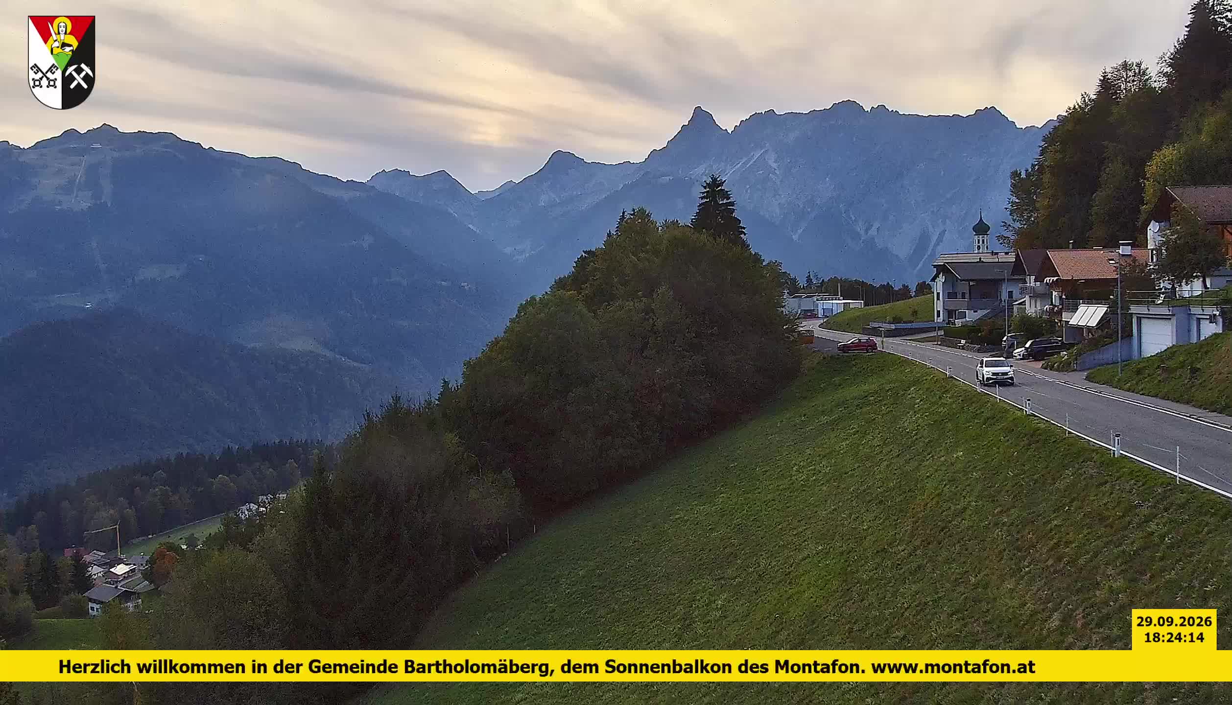 Bartholomäberg | Blick auf Schruns