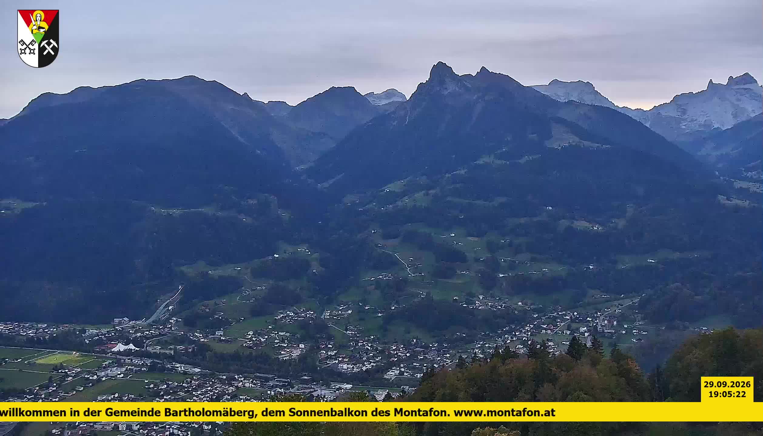 Bartholomäberg | Blick auf Schruns