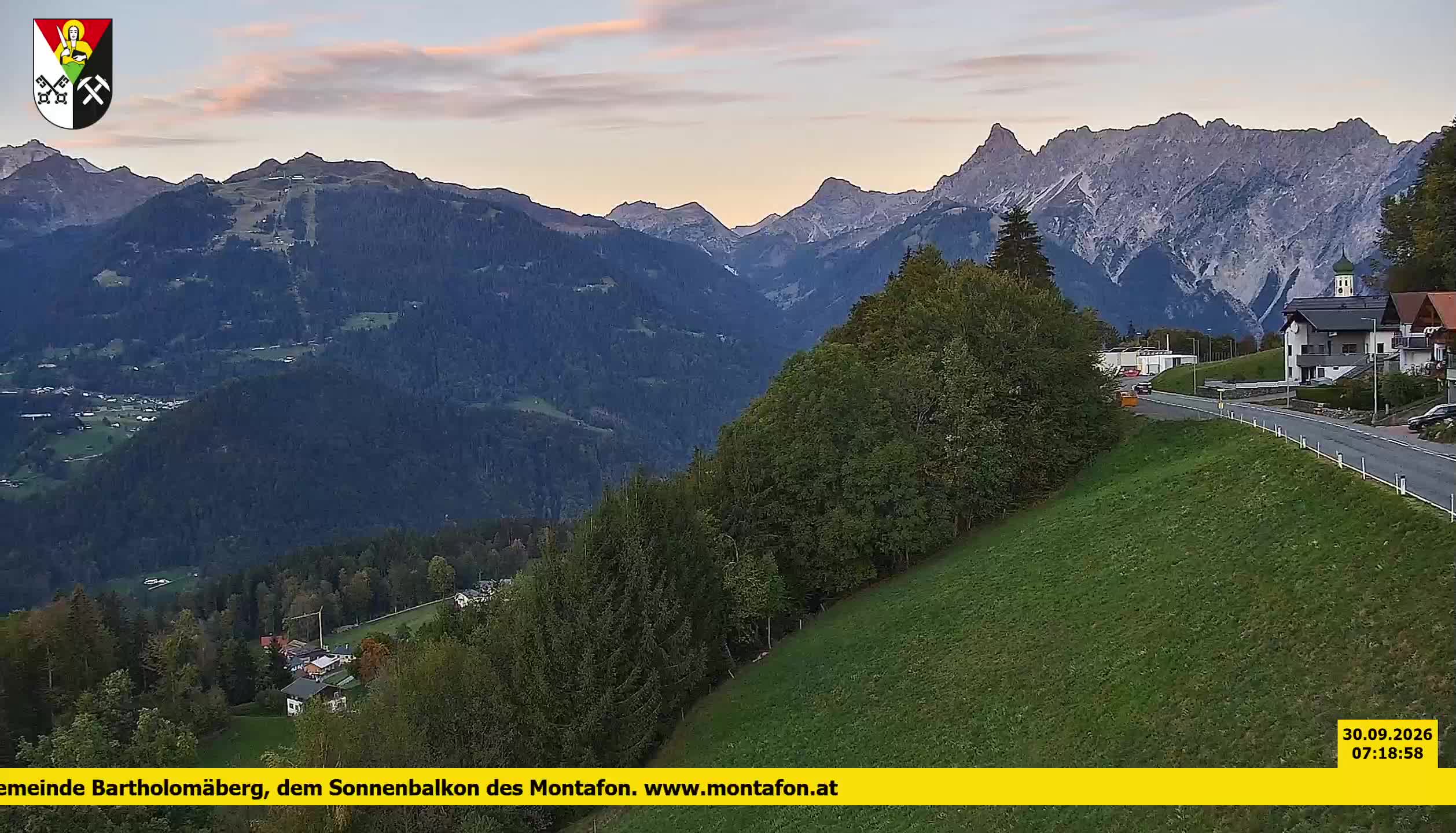 Bartholomäberg | Blick auf Schruns