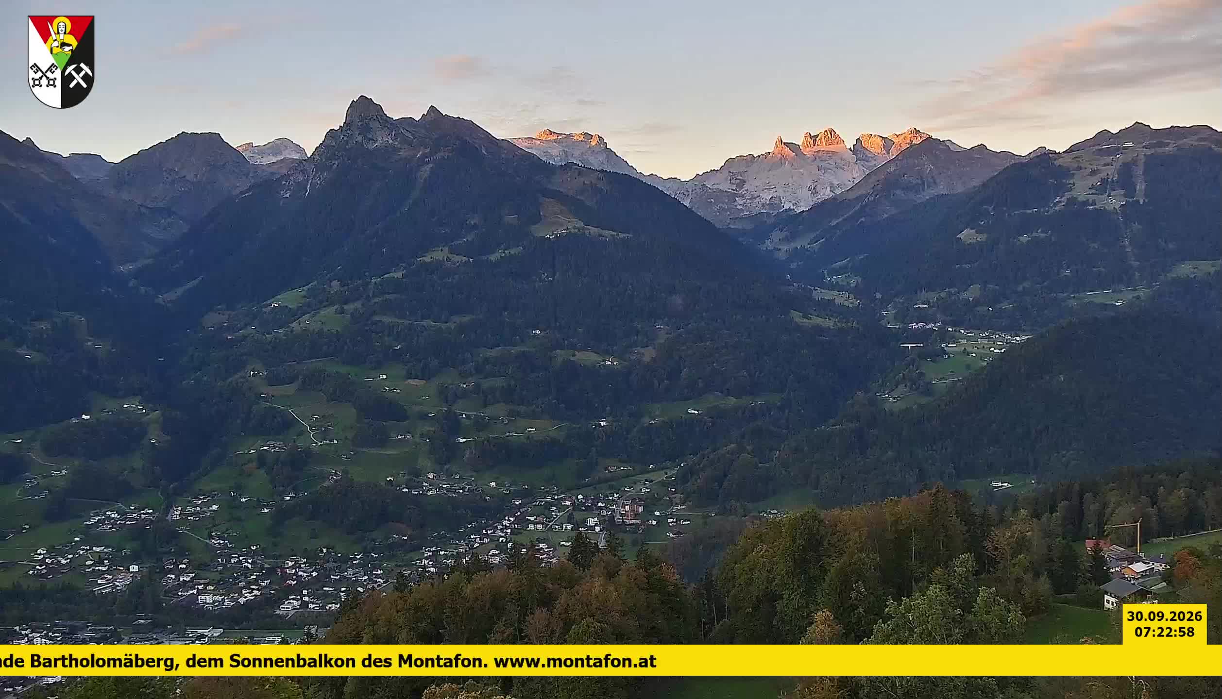 Bartholomäberg | Blick auf Schruns