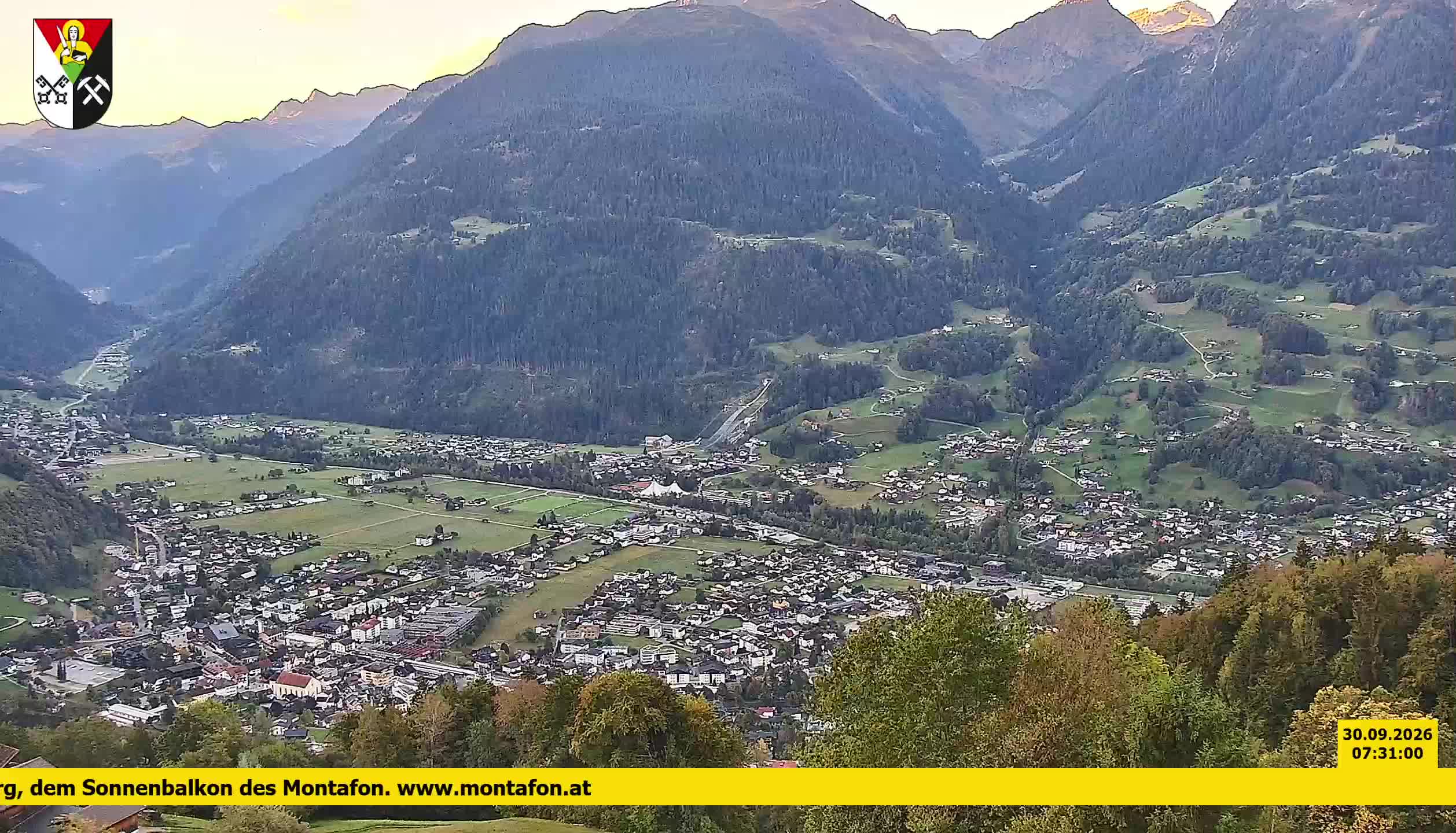 Bartholomäberg | Blick auf Schruns