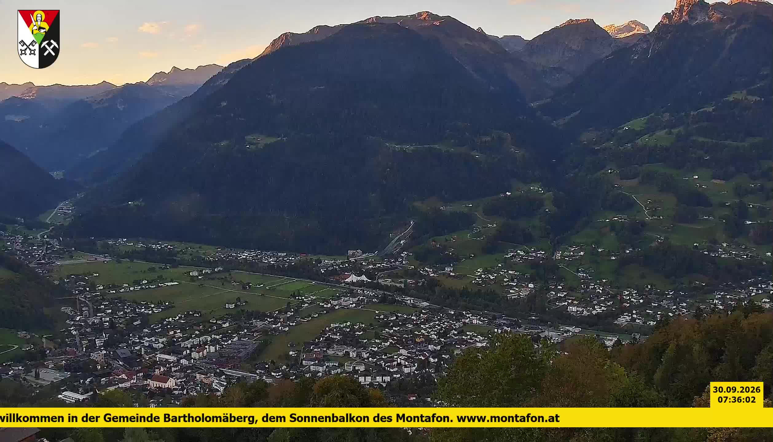 Bartholomäberg | Blick auf Schruns