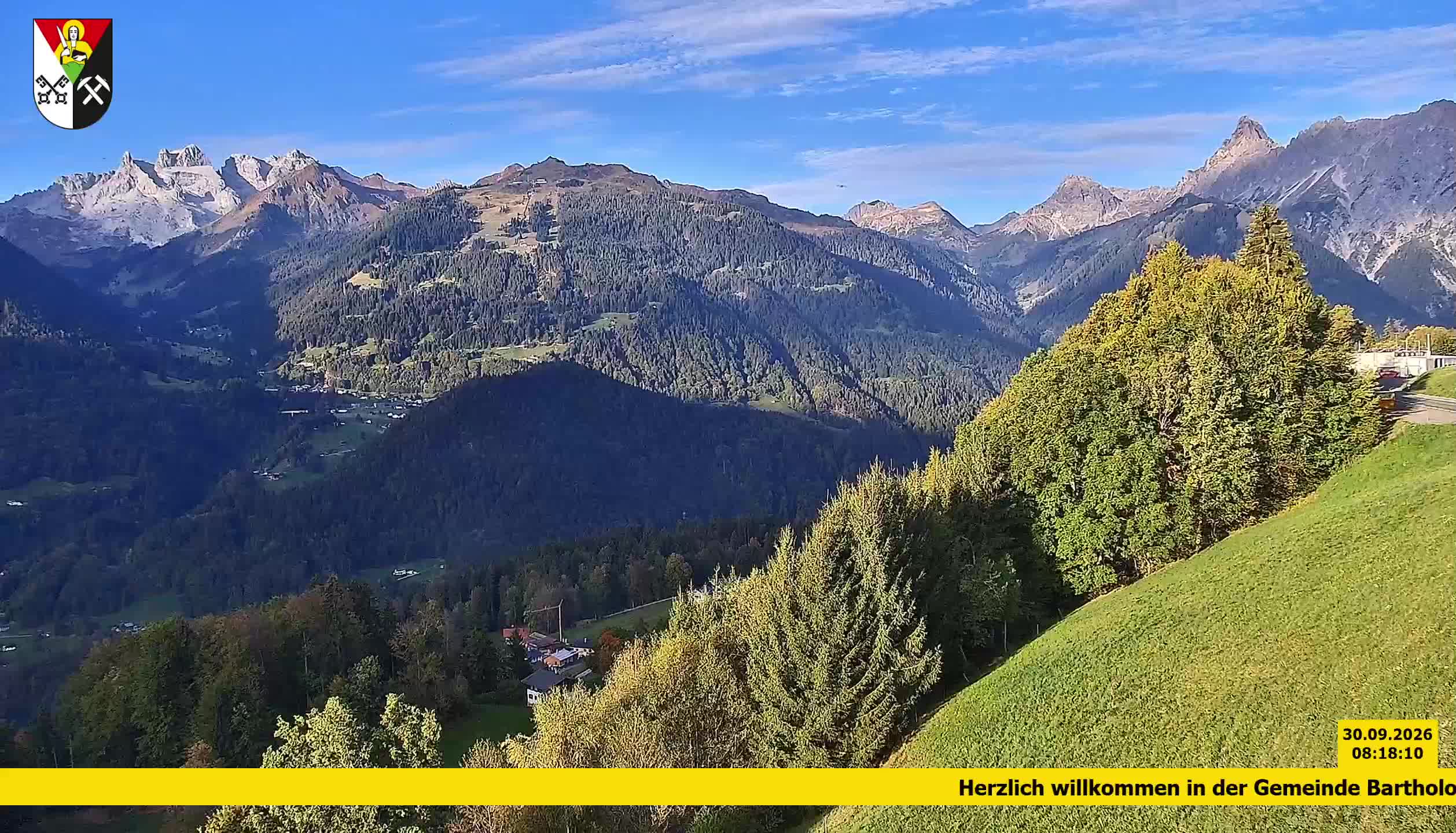 Bartholomäberg | Blick auf Schruns