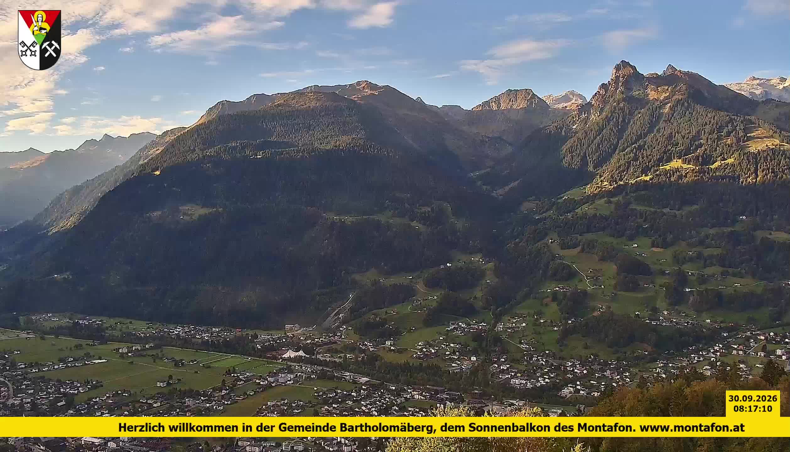 Bartholomäberg | Blick auf Schruns