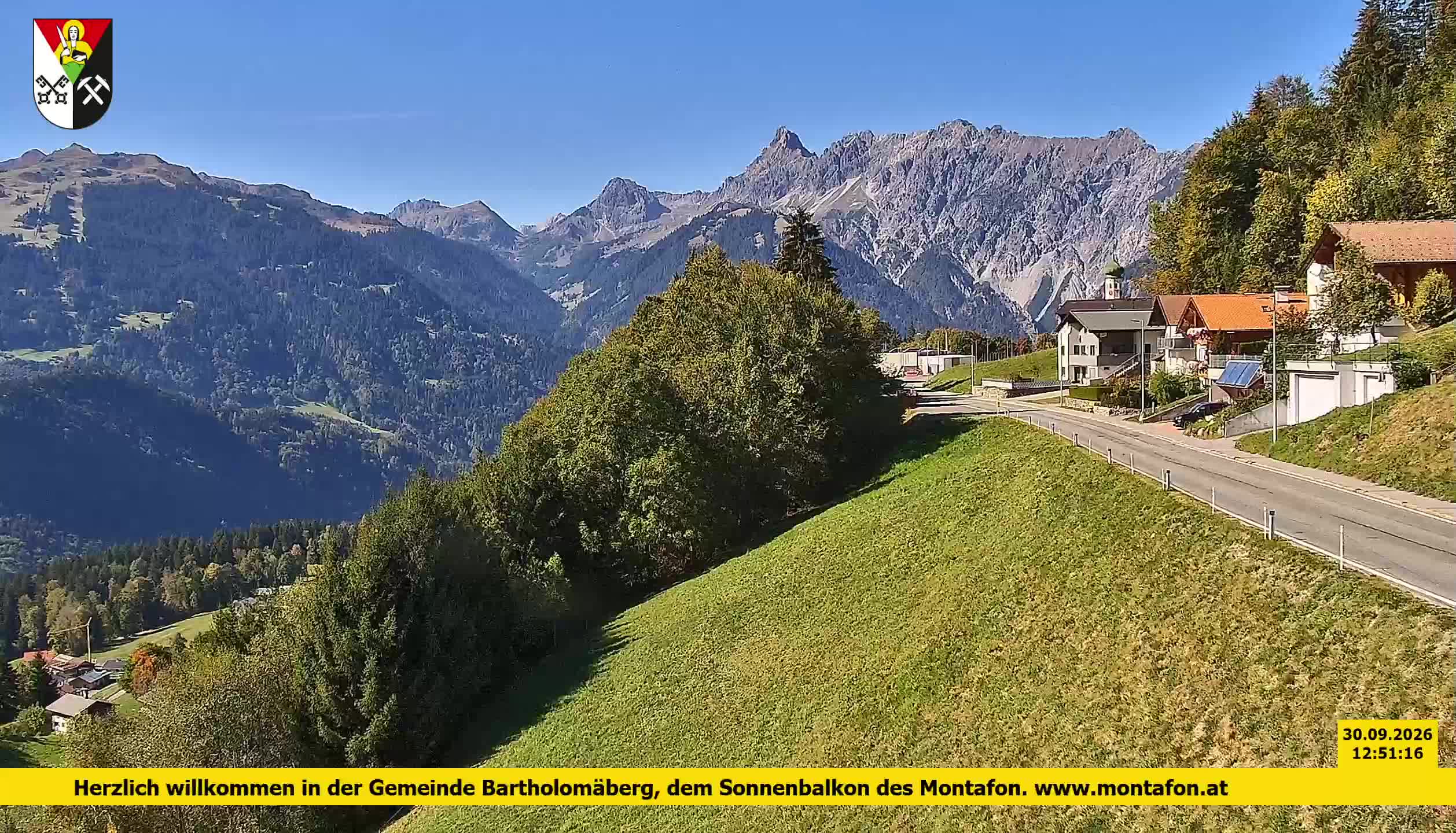 Bartholomäberg | Blick auf Schruns