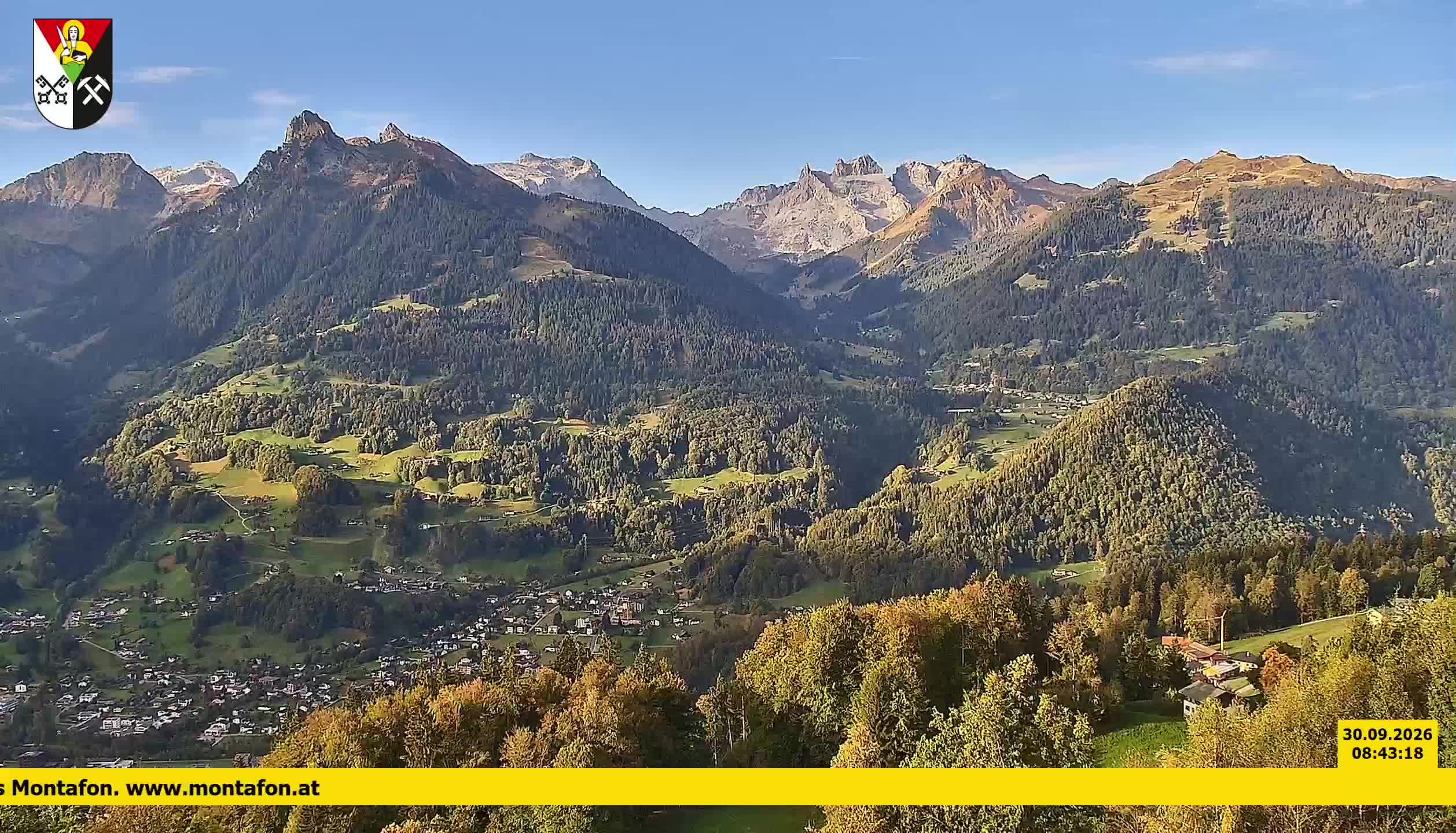 Bartholomäberg | Blick auf Schruns