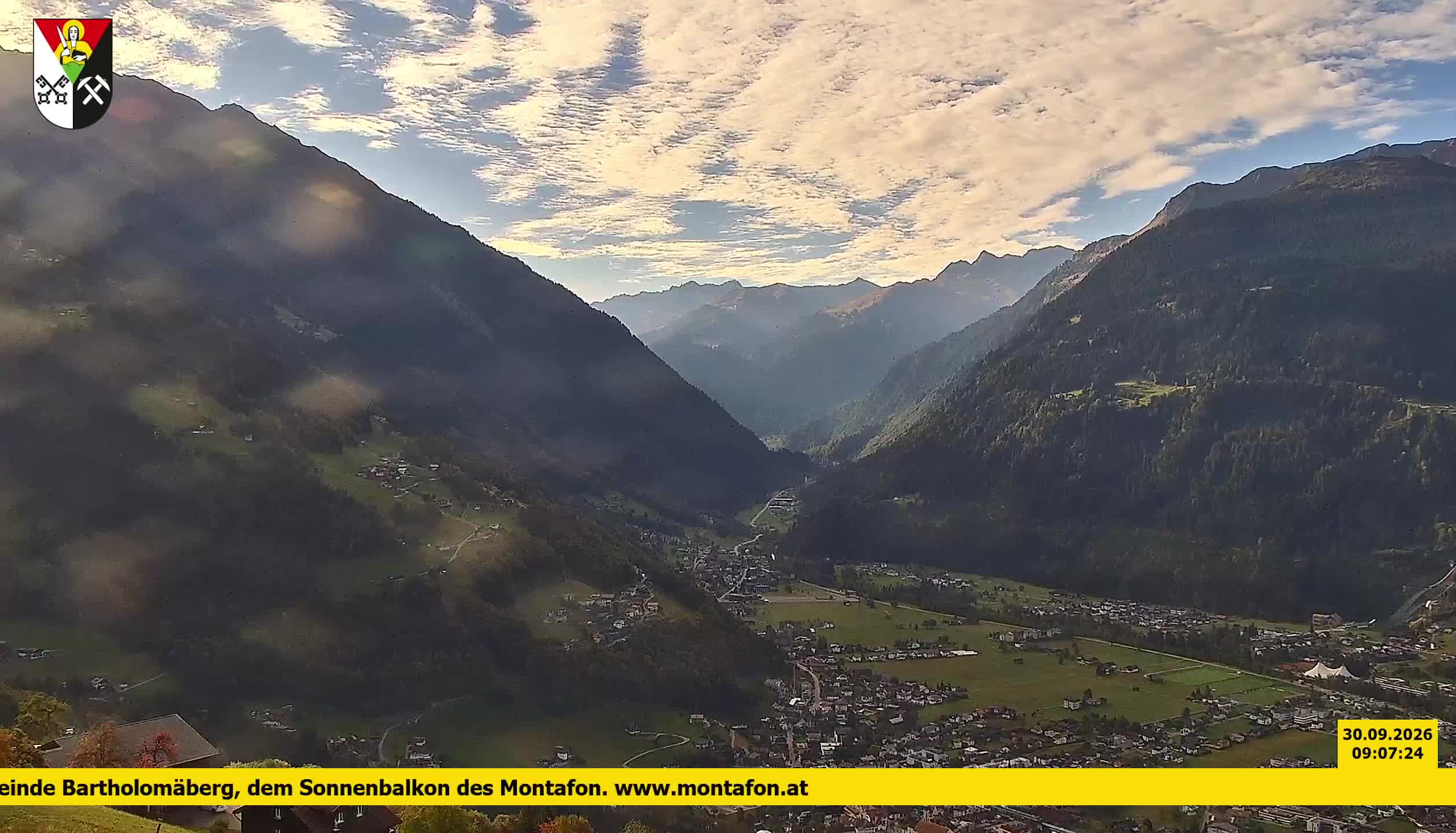 Bartholomäberg | Blick auf Schruns