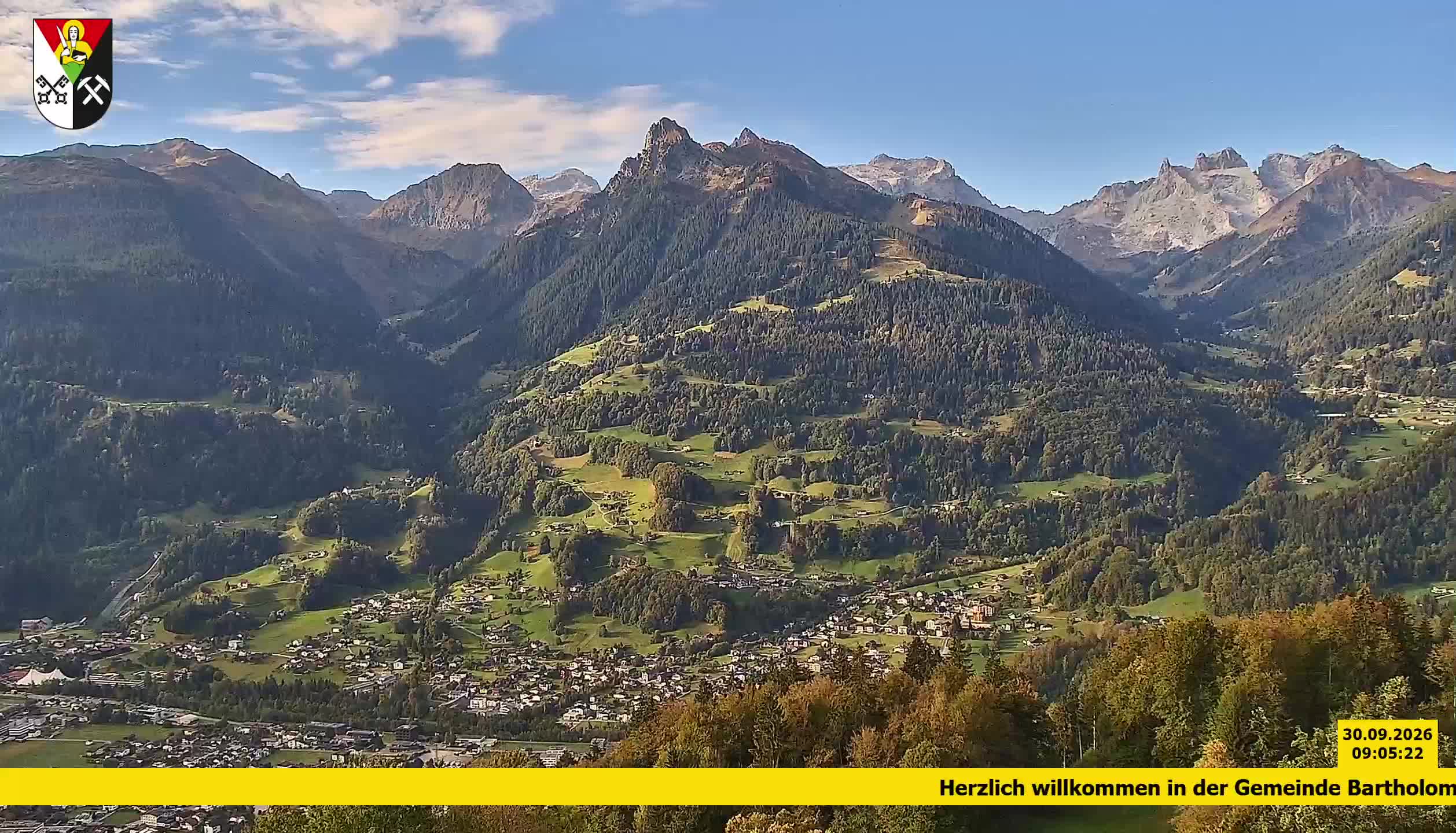 Bartholomäberg | Blick auf Schruns