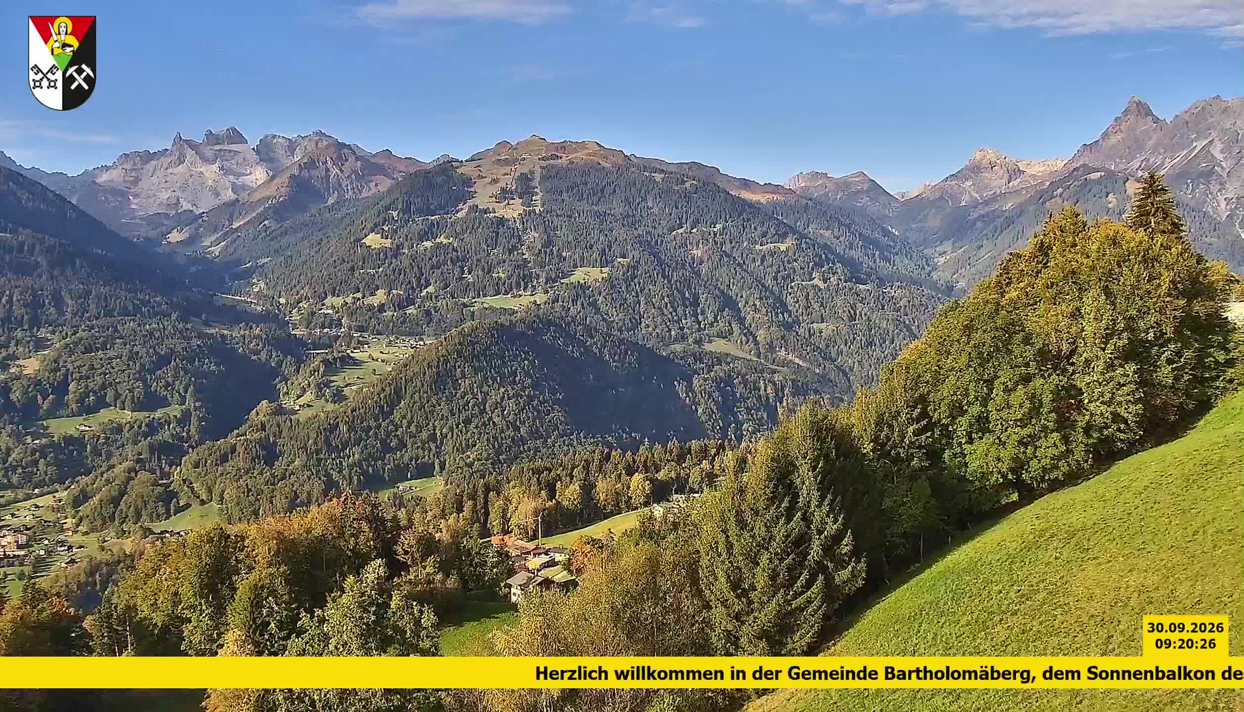 Bartholomäberg | Blick auf Schruns