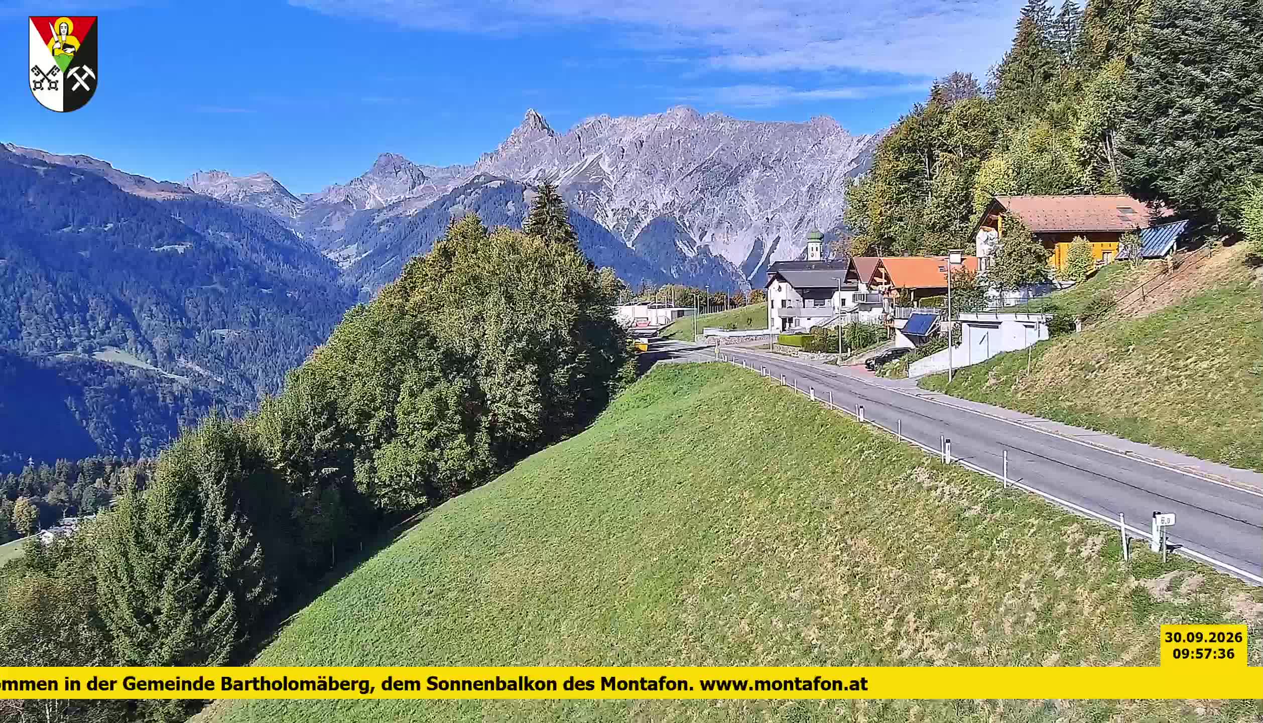 Bartholomäberg | Blick auf Schruns