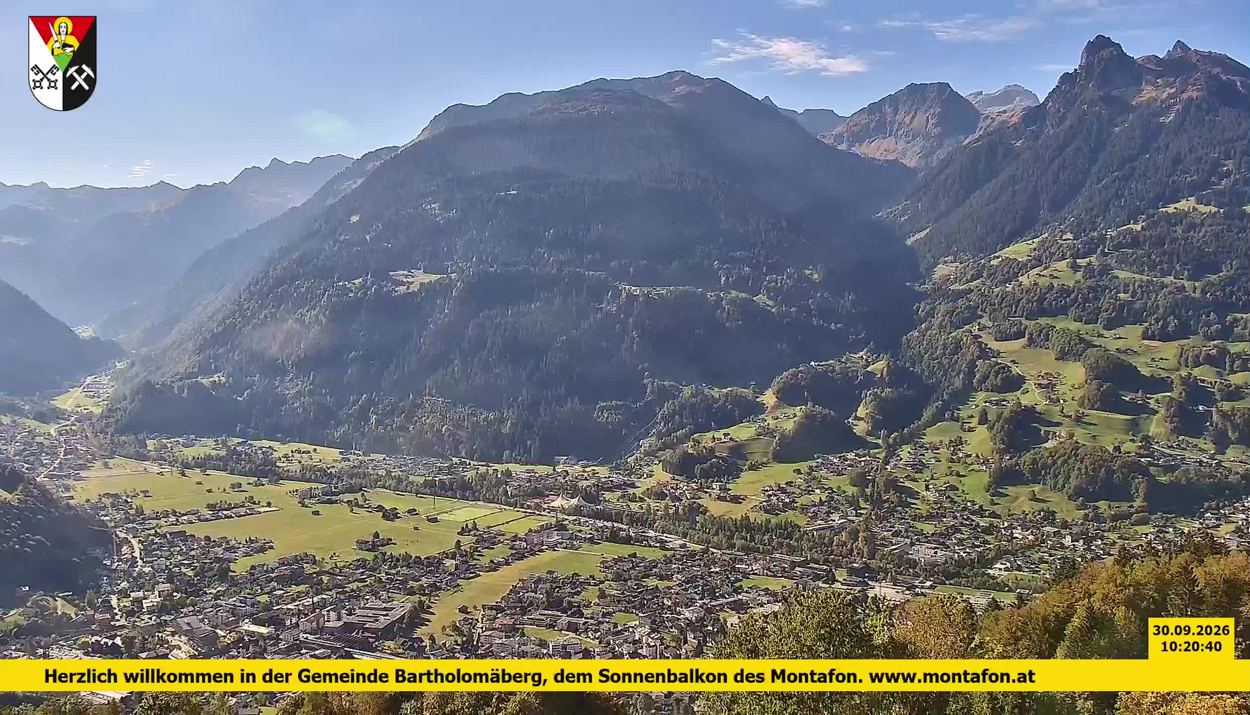Bartholomäberg | Blick auf Schruns