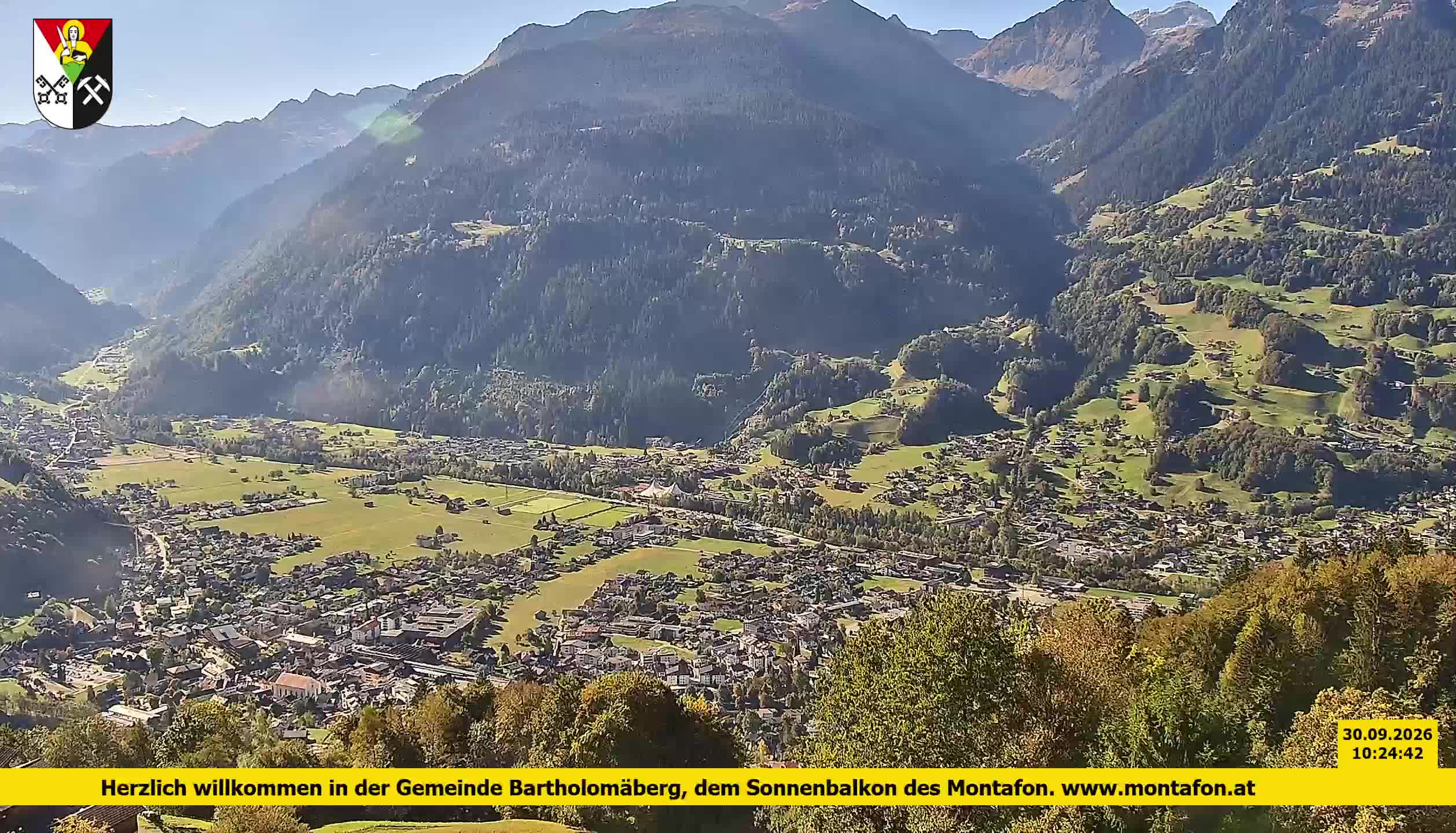 Bartholomäberg | Blick auf Schruns