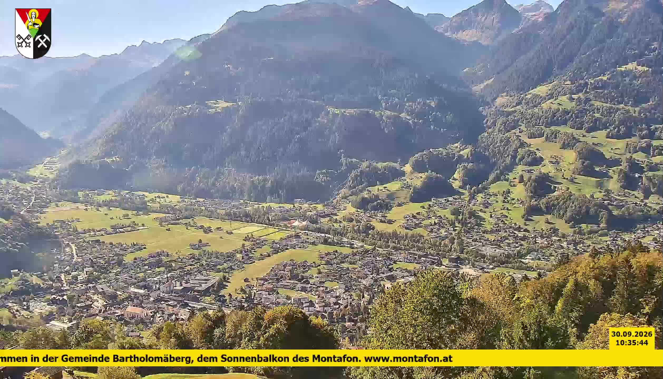 Bartholomäberg | Blick auf Schruns