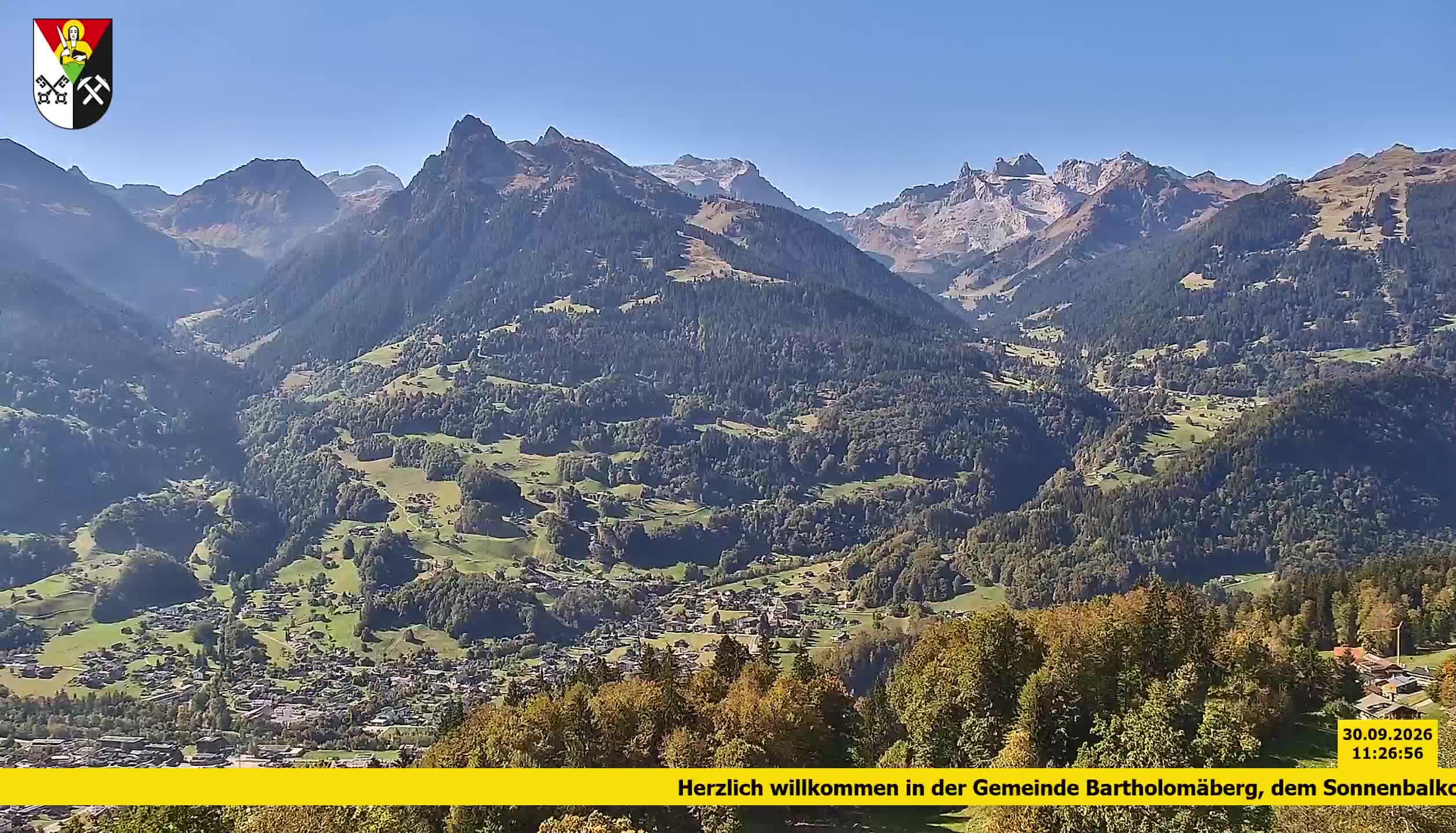 Bartholomäberg | Blick auf Schruns