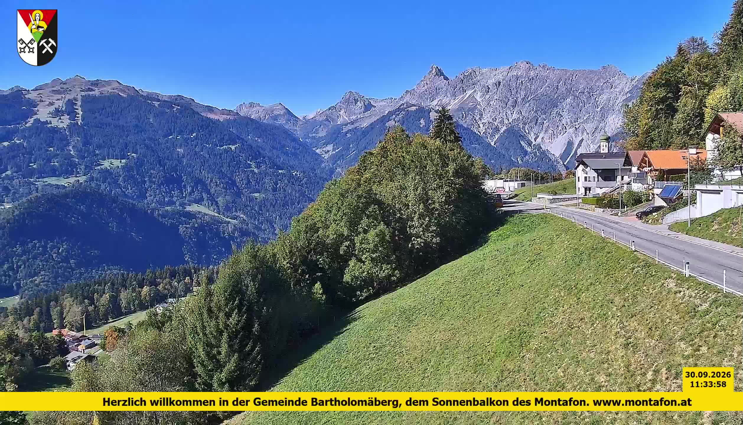 Bartholomäberg | Blick auf Schruns
