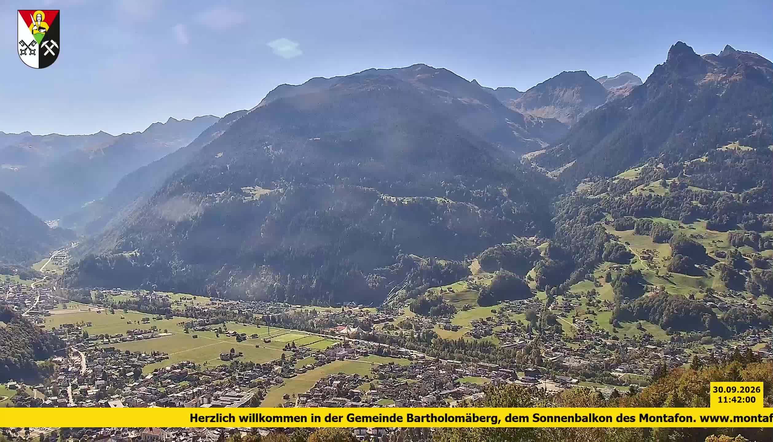Bartholomäberg | Blick auf Schruns