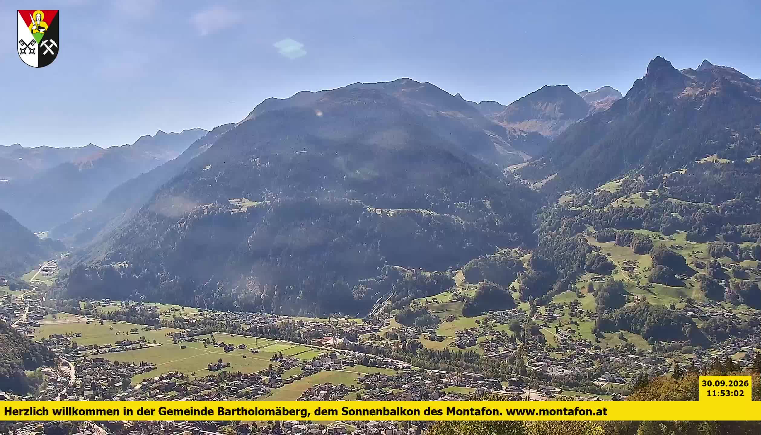 Bartholomäberg | Blick auf Schruns