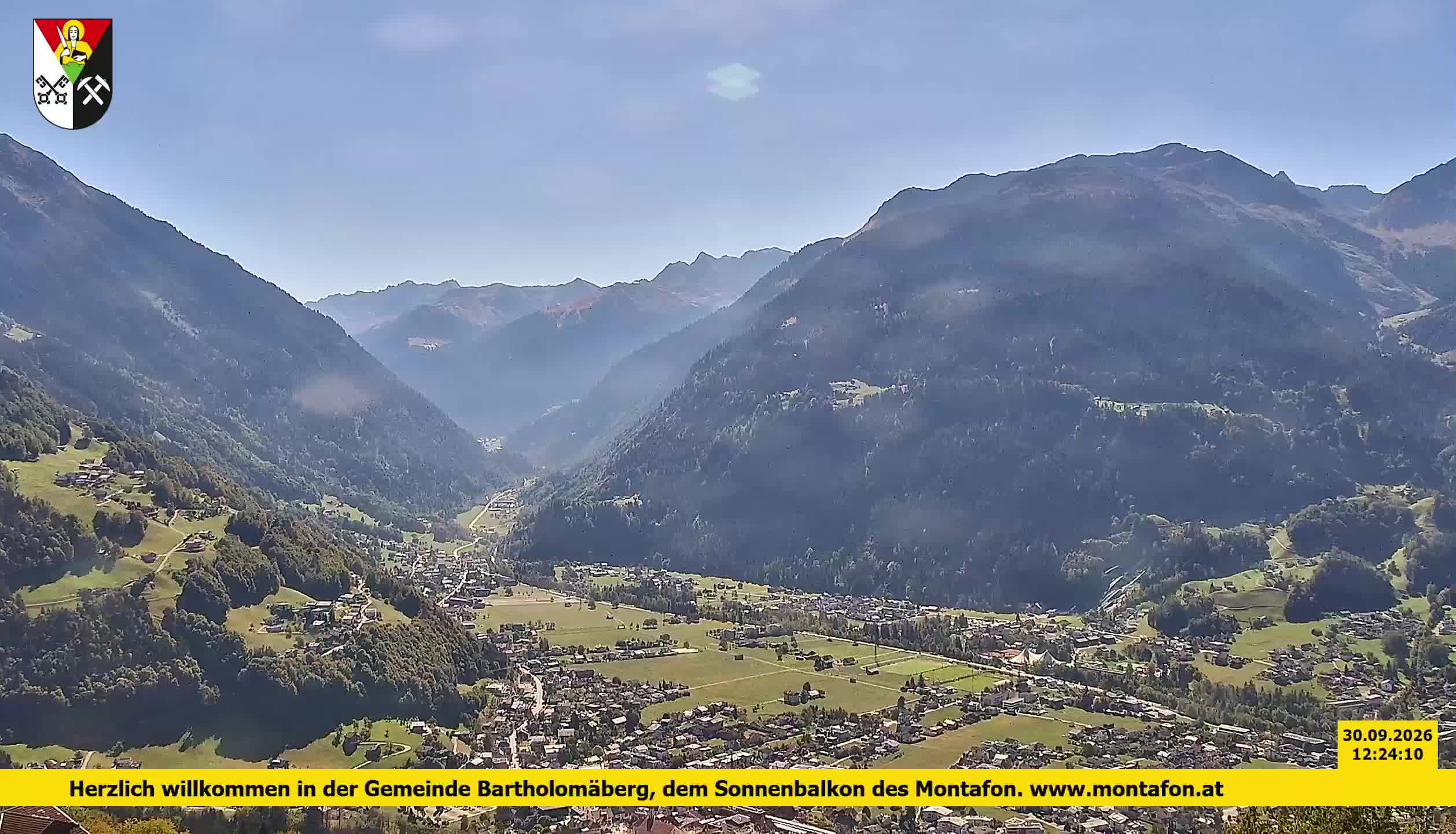 Bartholomäberg | Blick auf Schruns
