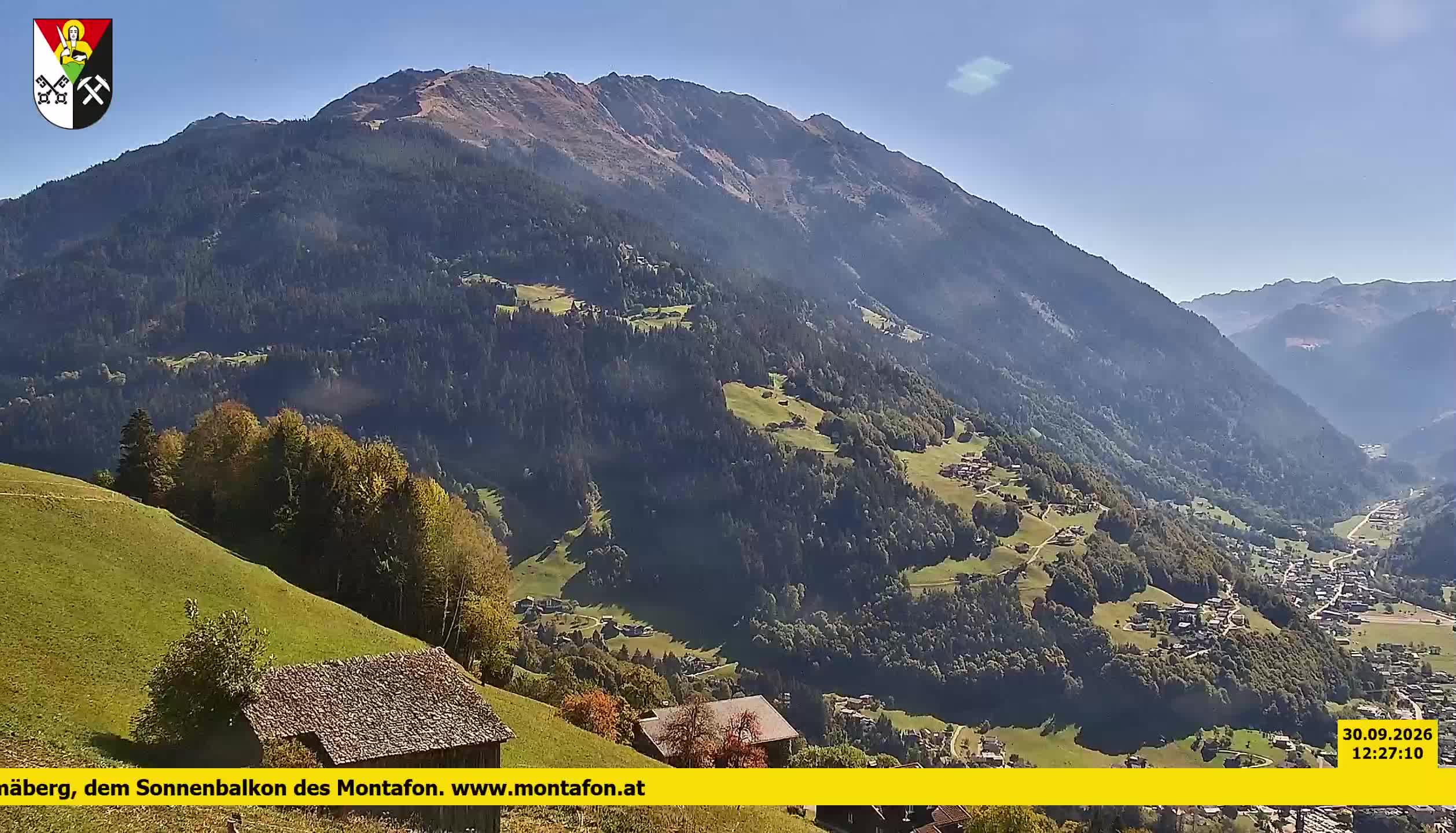 Bartholomäberg | Blick auf Schruns