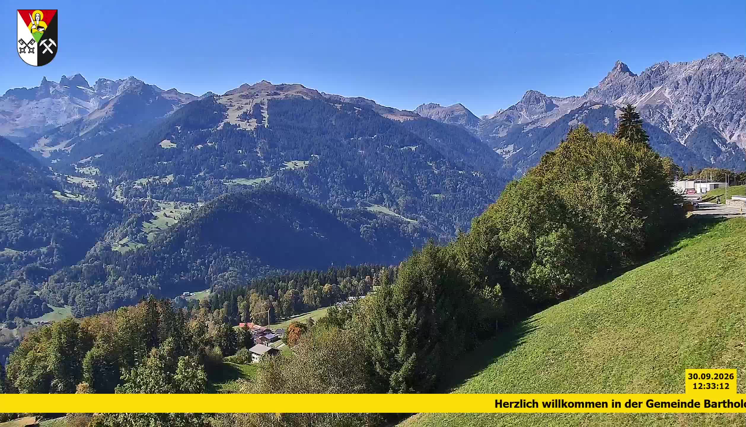 Bartholomäberg | Blick auf Schruns