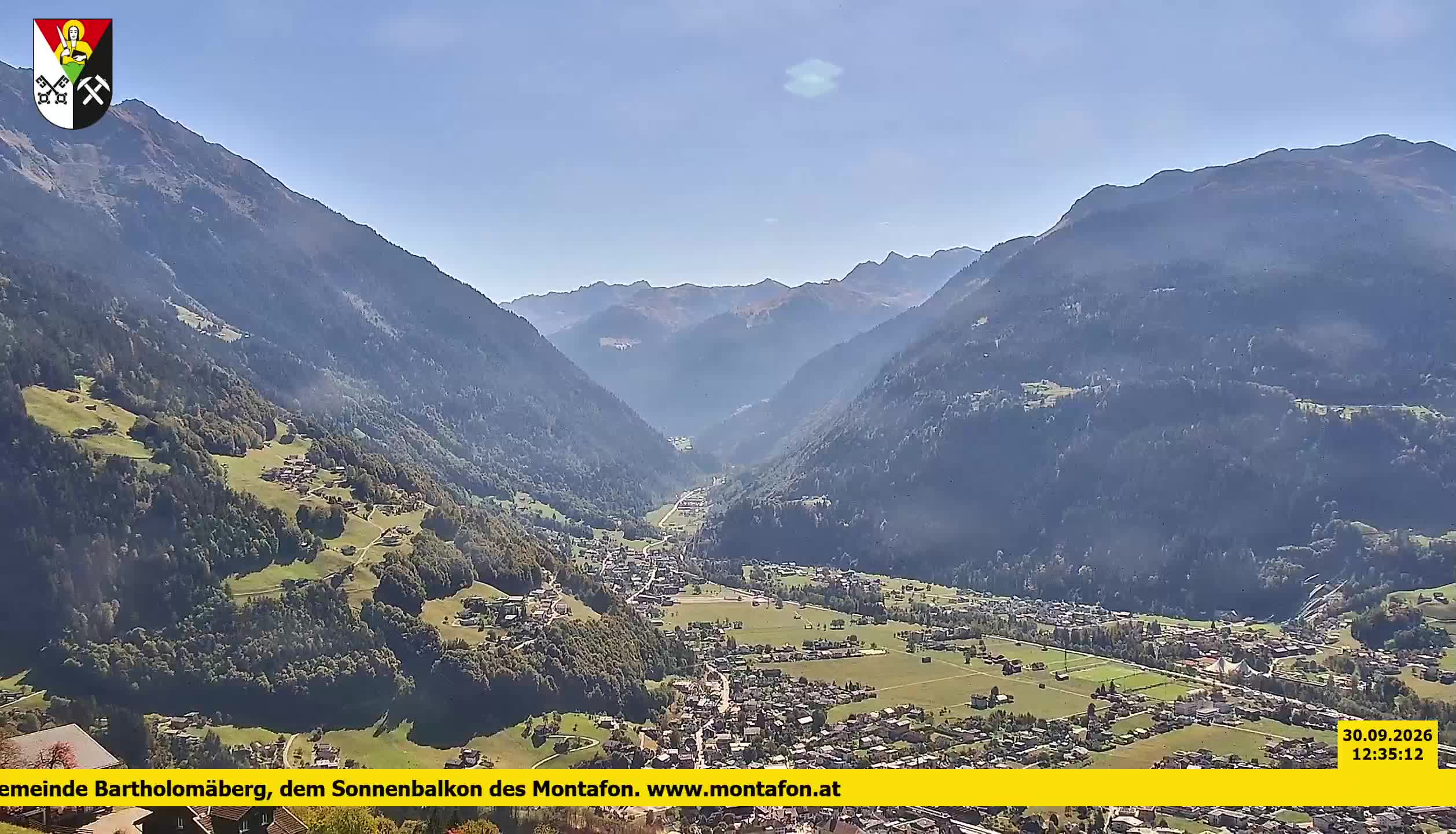 Bartholomäberg | Blick auf Schruns