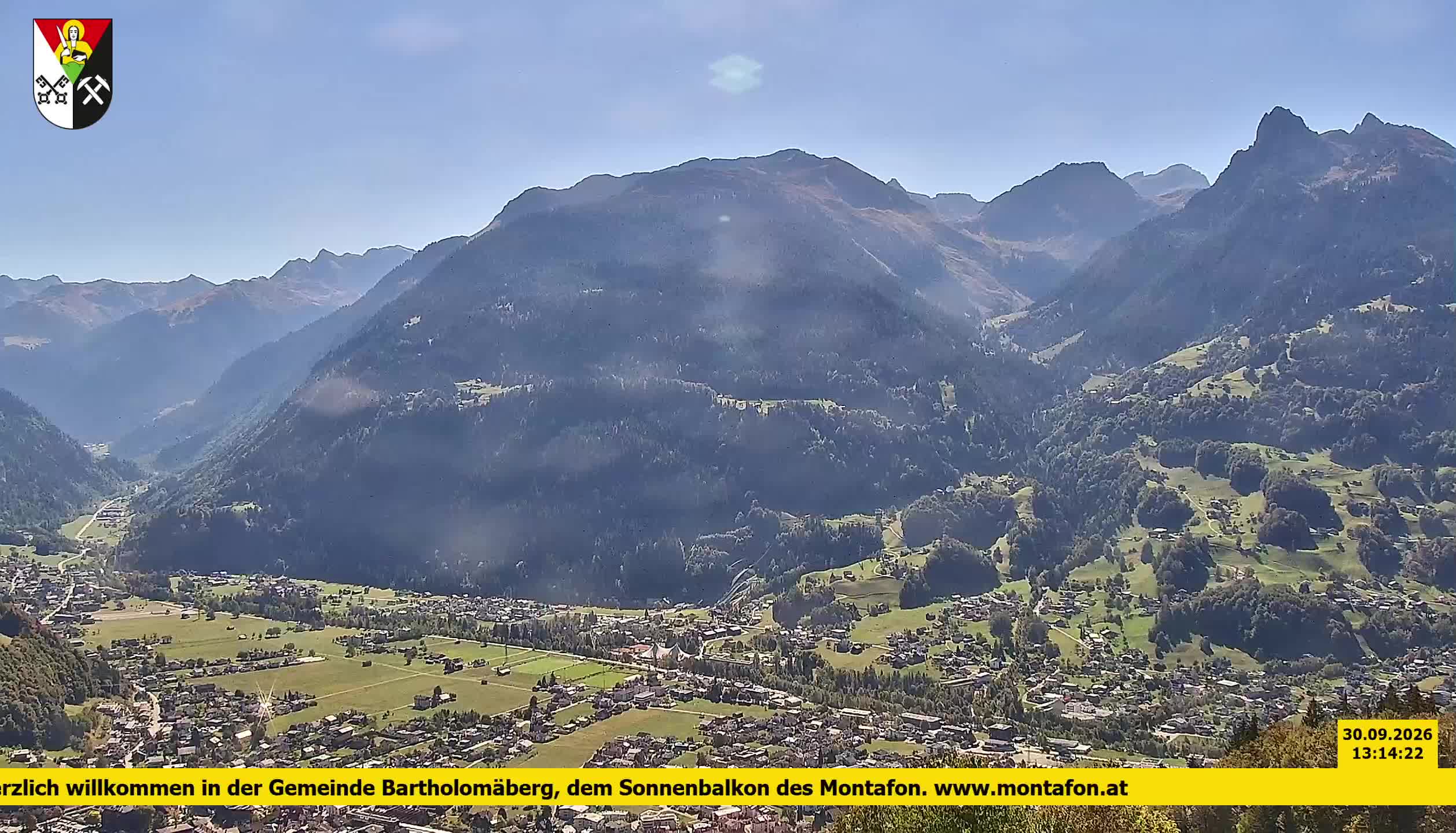 Bartholomäberg | Blick auf Schruns