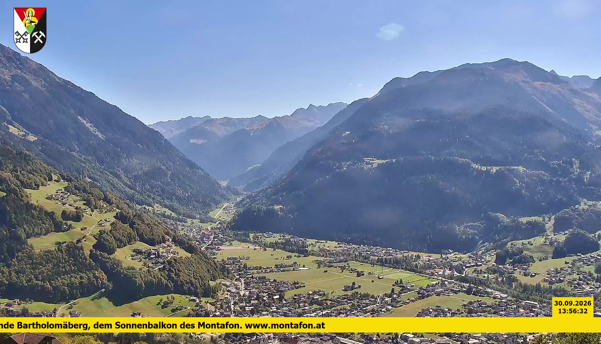 Bartholomäberg | Blick auf Schruns