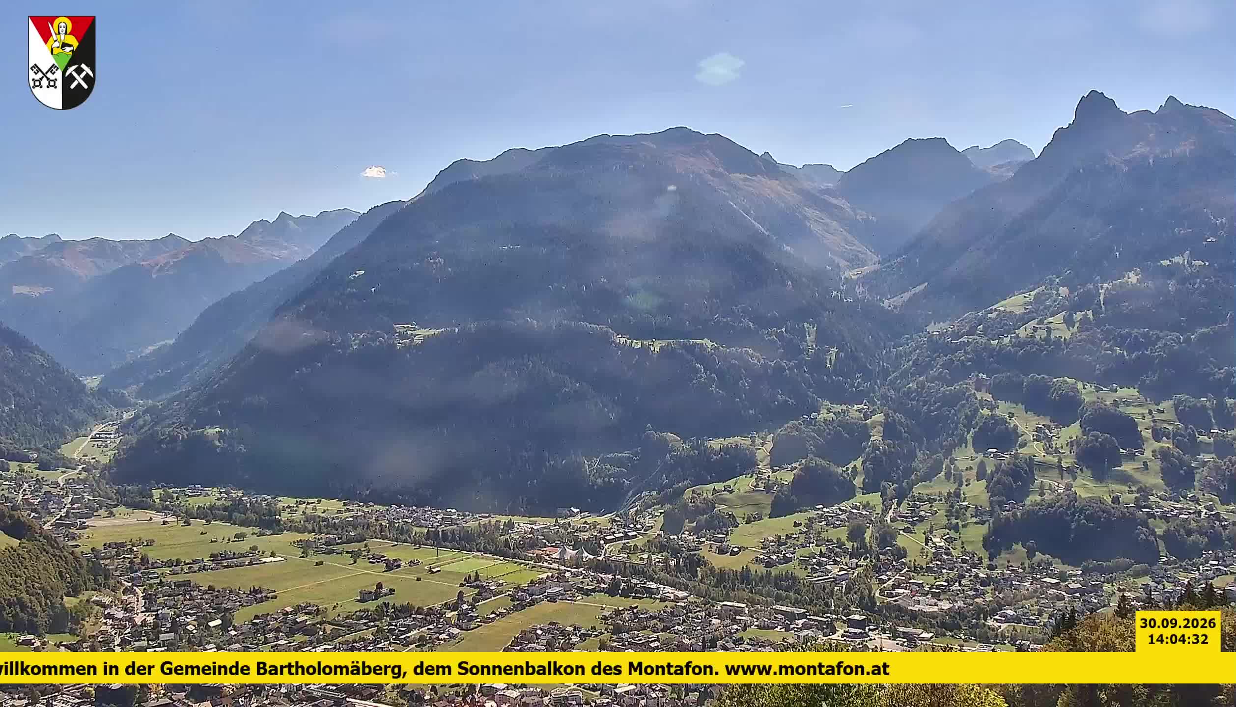 Bartholomäberg | Blick auf Schruns