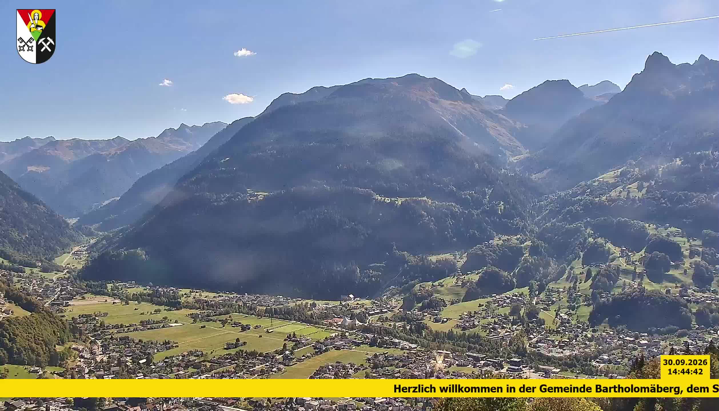 Bartholomäberg | Blick auf Schruns