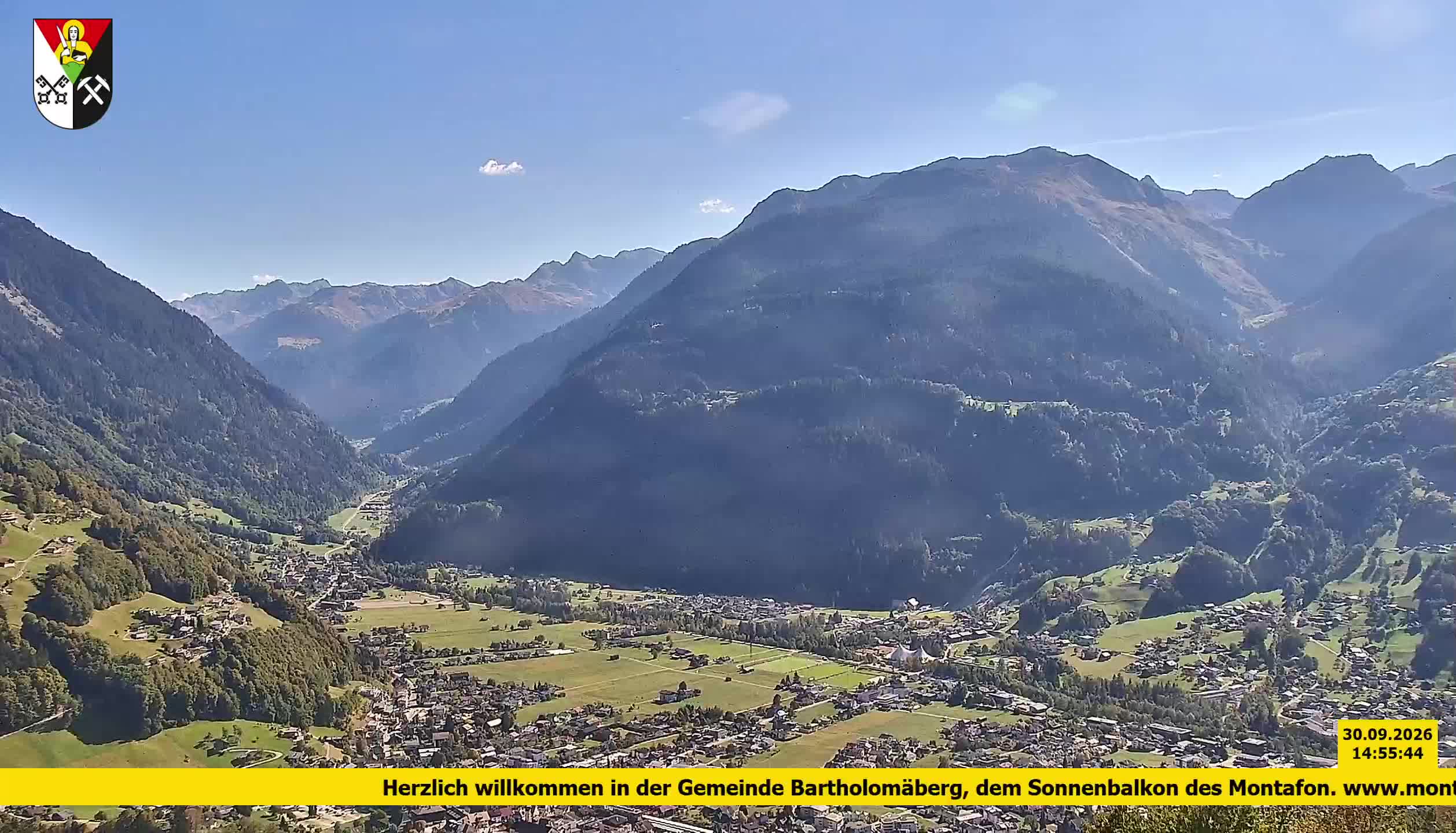 Bartholomäberg | Blick auf Schruns