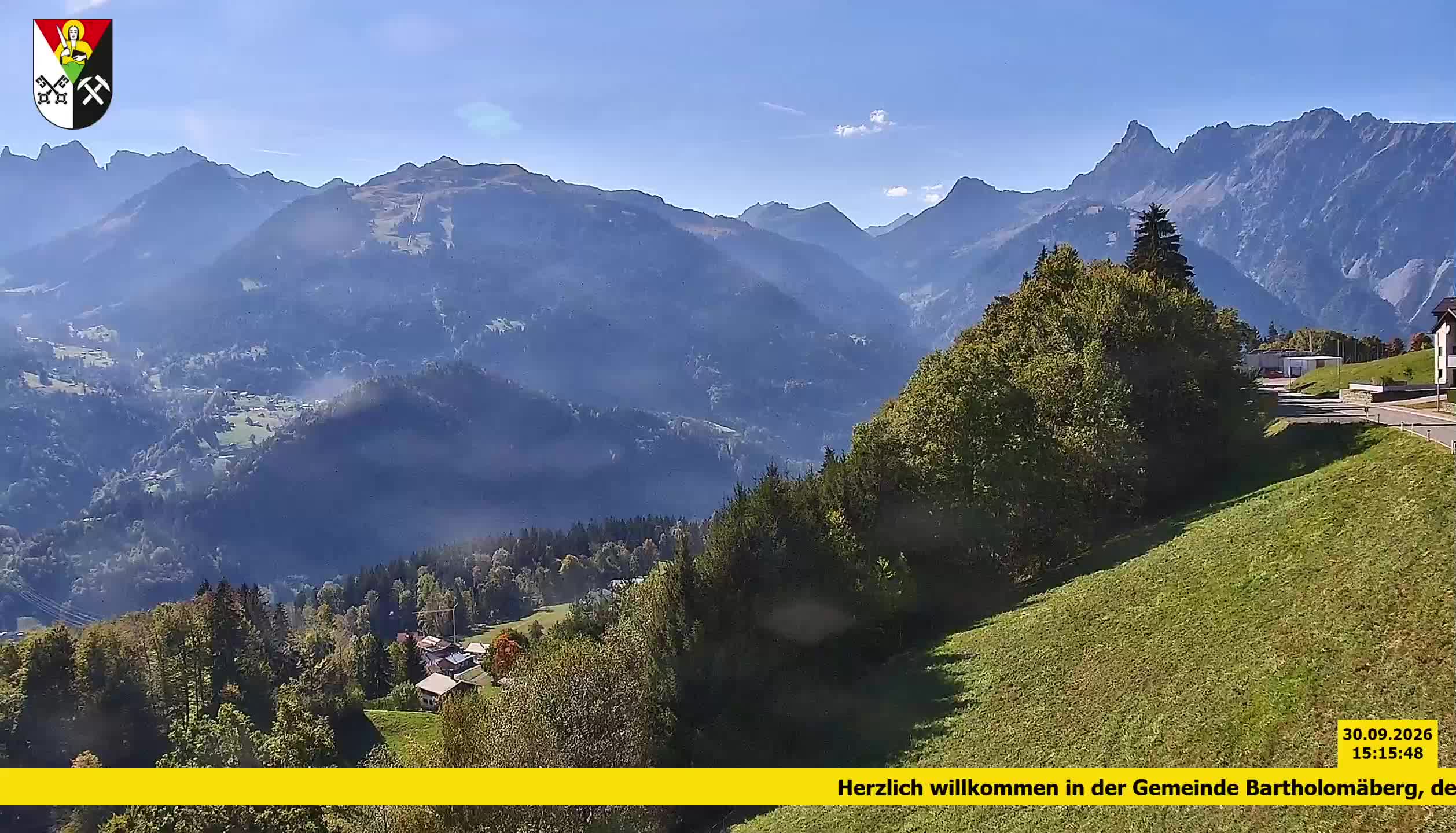 Bartholomäberg | Blick auf Schruns