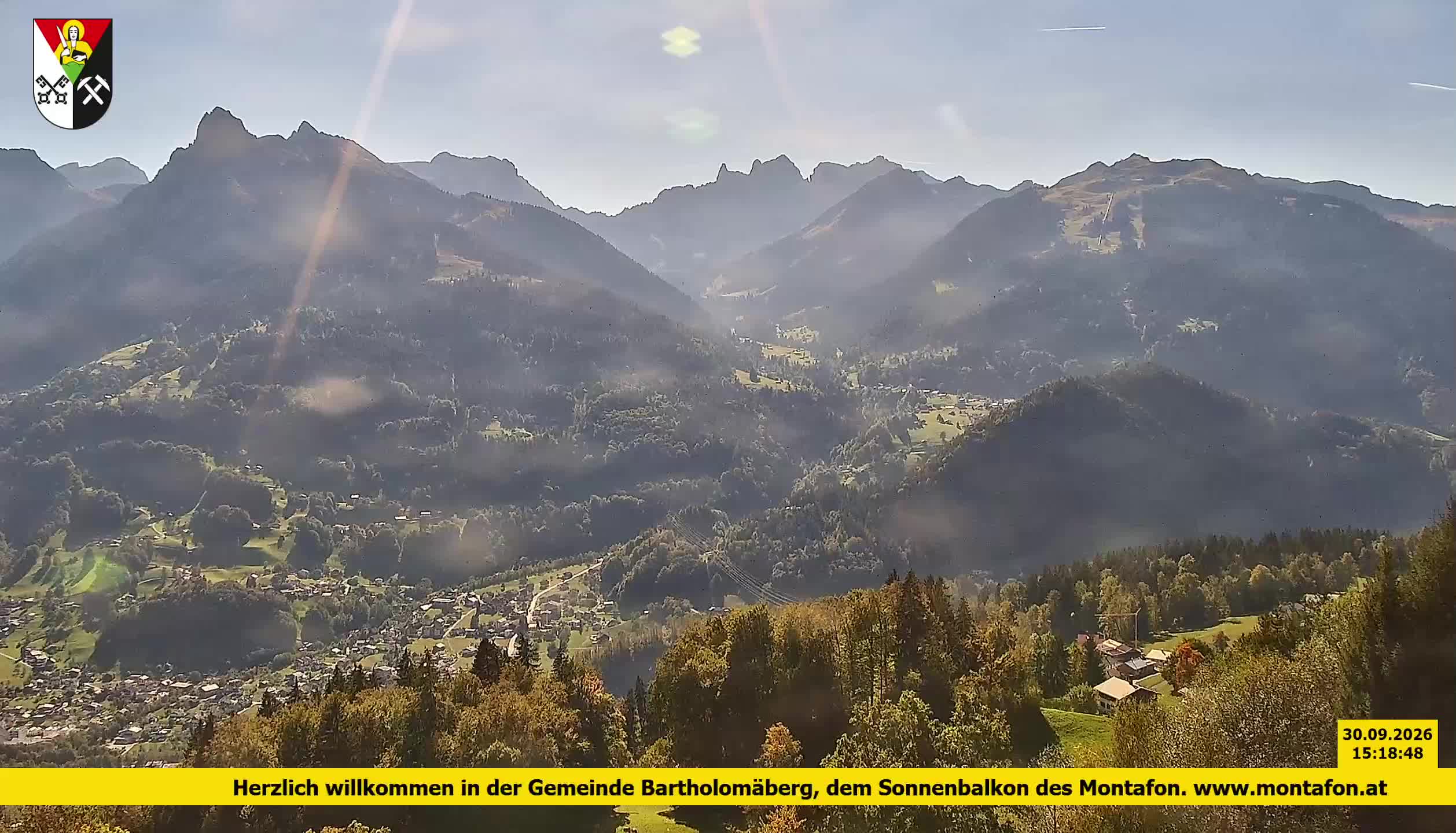 Bartholomäberg | Blick auf Schruns