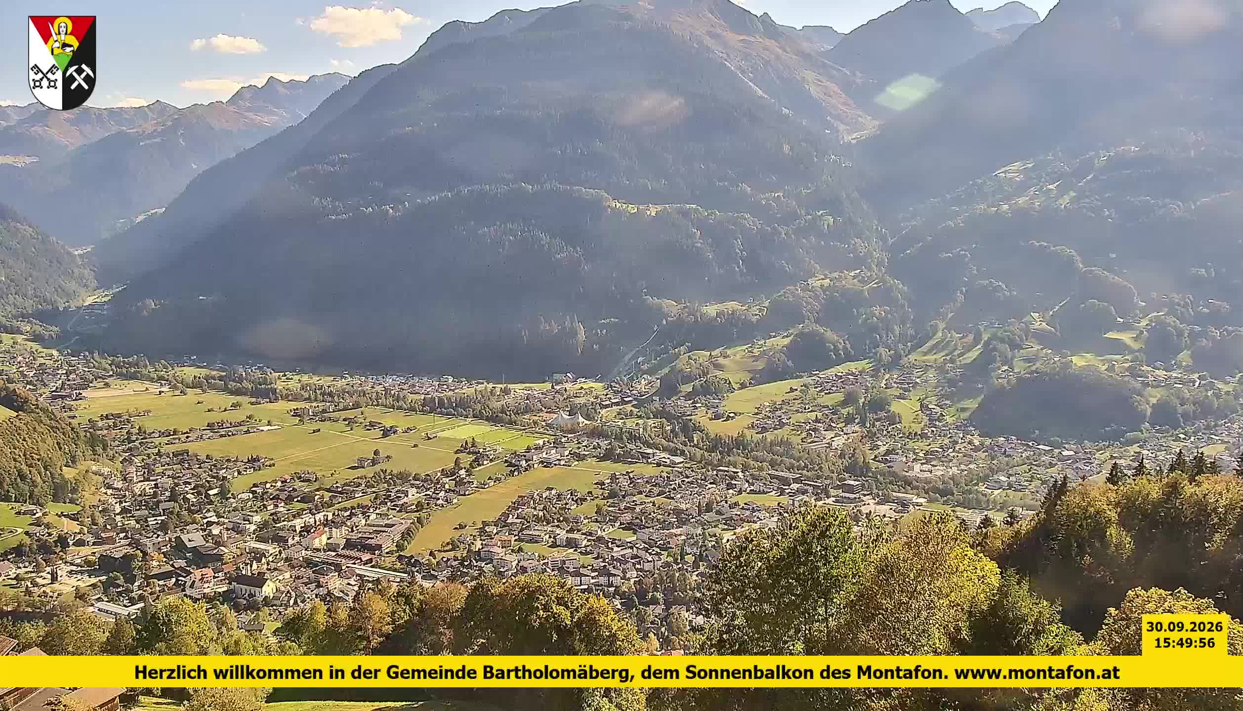 Bartholomäberg | Blick auf Schruns