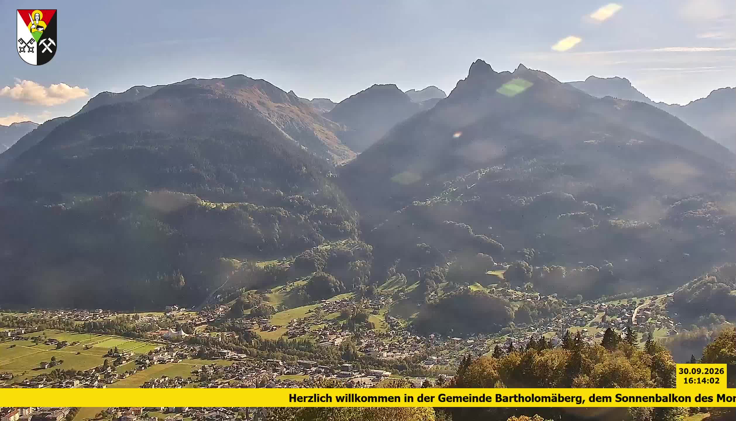 Bartholomäberg | Blick auf Schruns