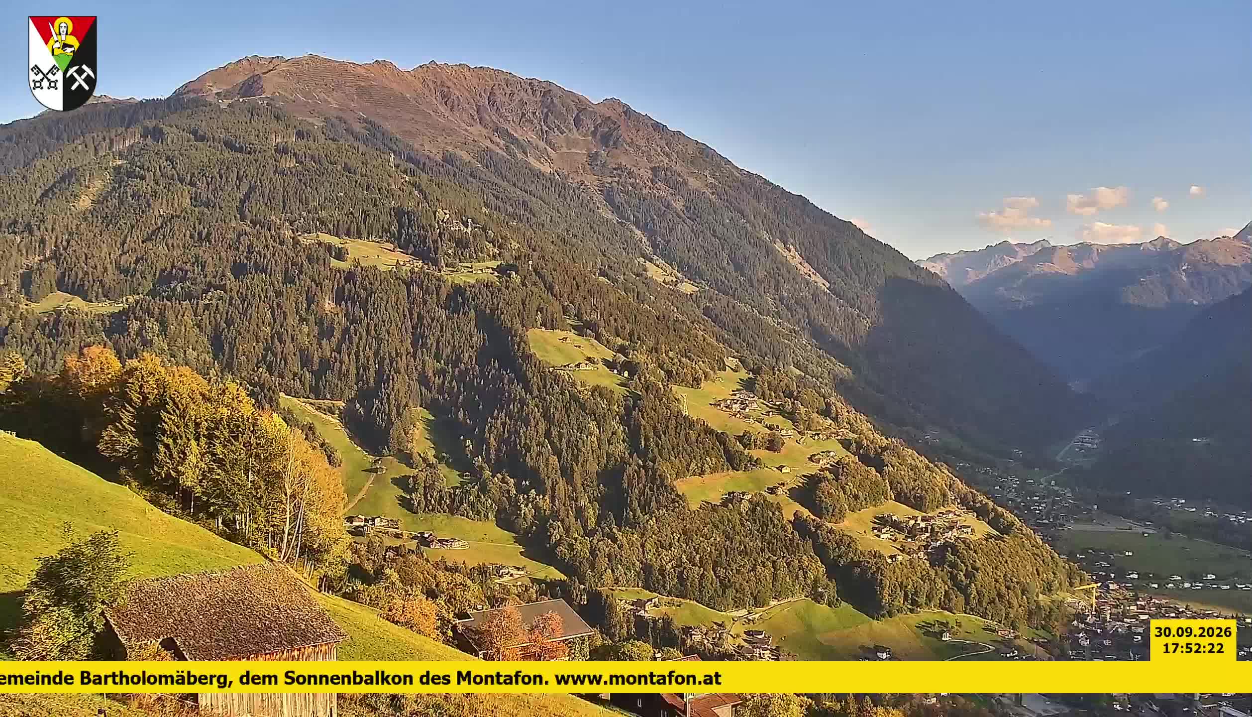 Bartholomäberg | Blick auf Schruns