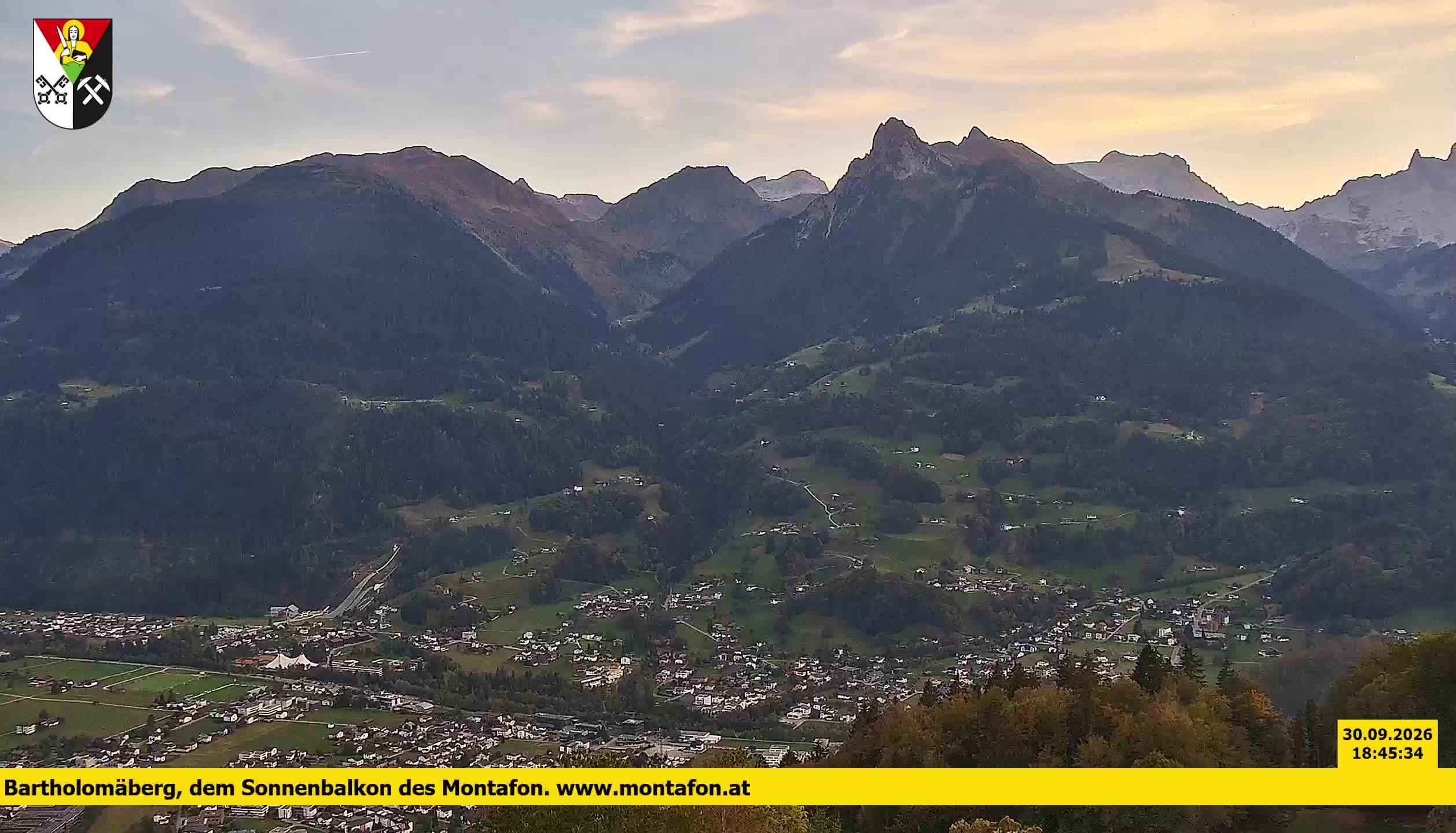 Bartholomäberg | Blick auf Schruns