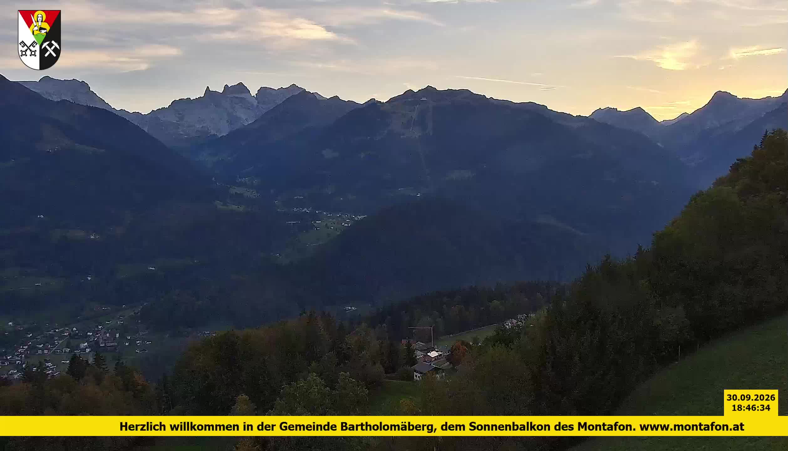 Bartholomäberg | Blick auf Schruns