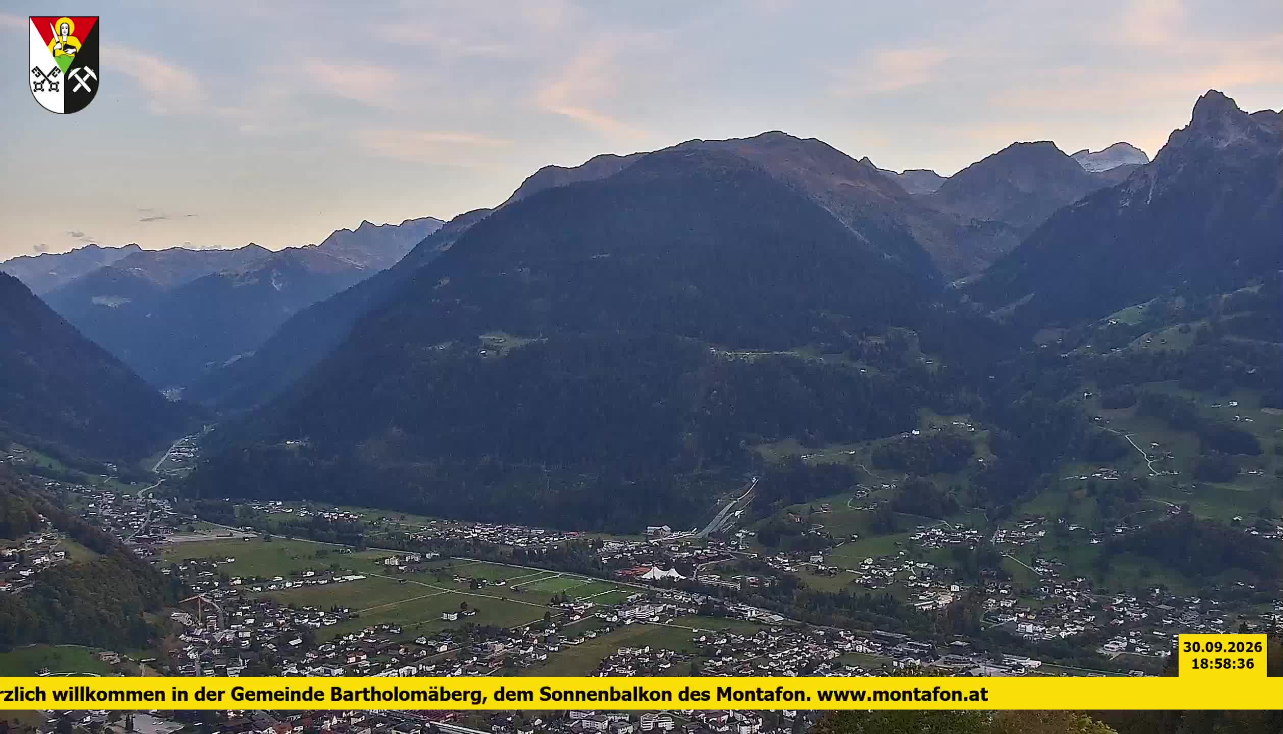 Bartholomäberg | Blick auf Schruns