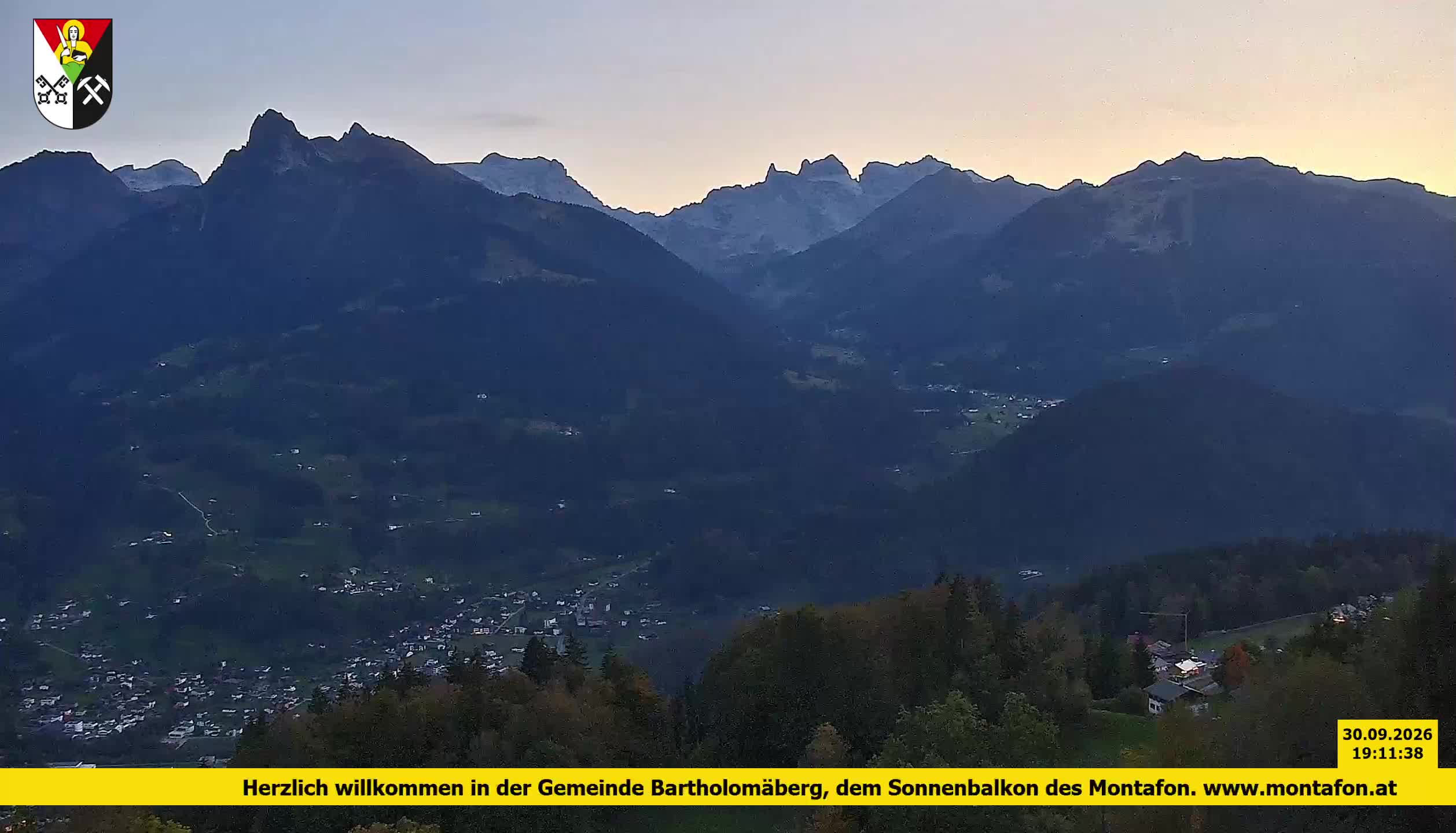 Bartholomäberg | Blick auf Schruns