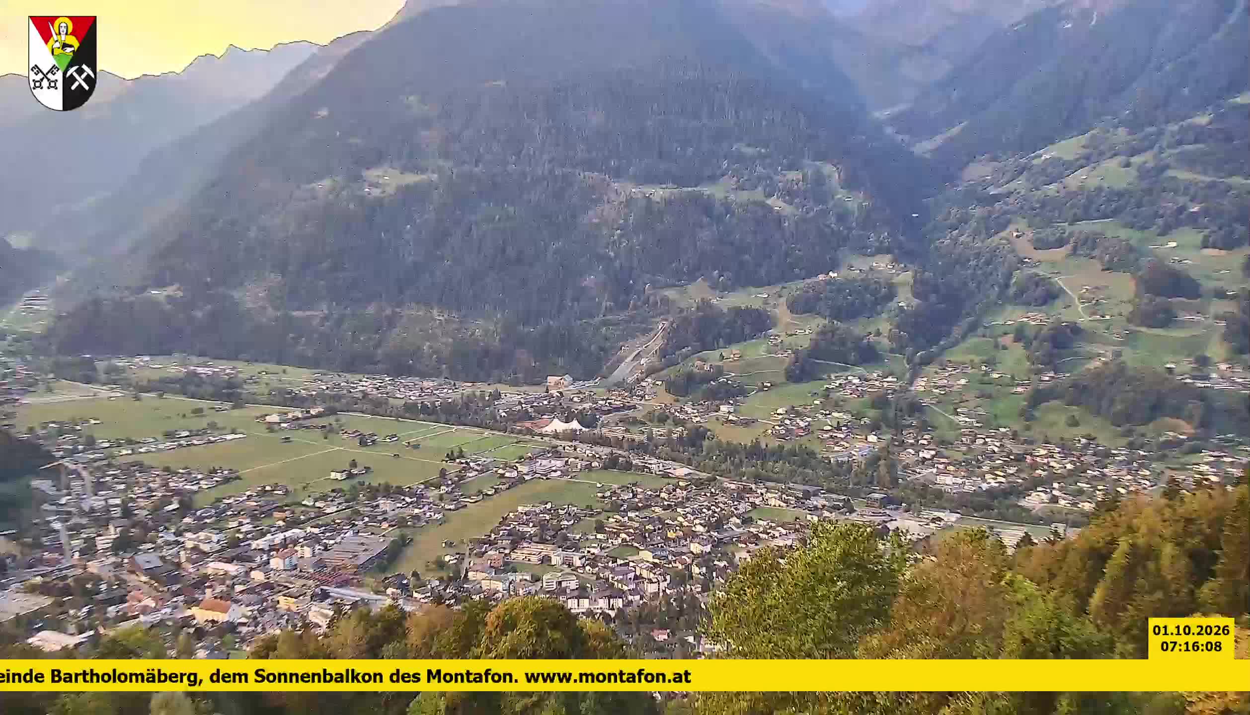 Bartholomäberg | Blick auf Schruns