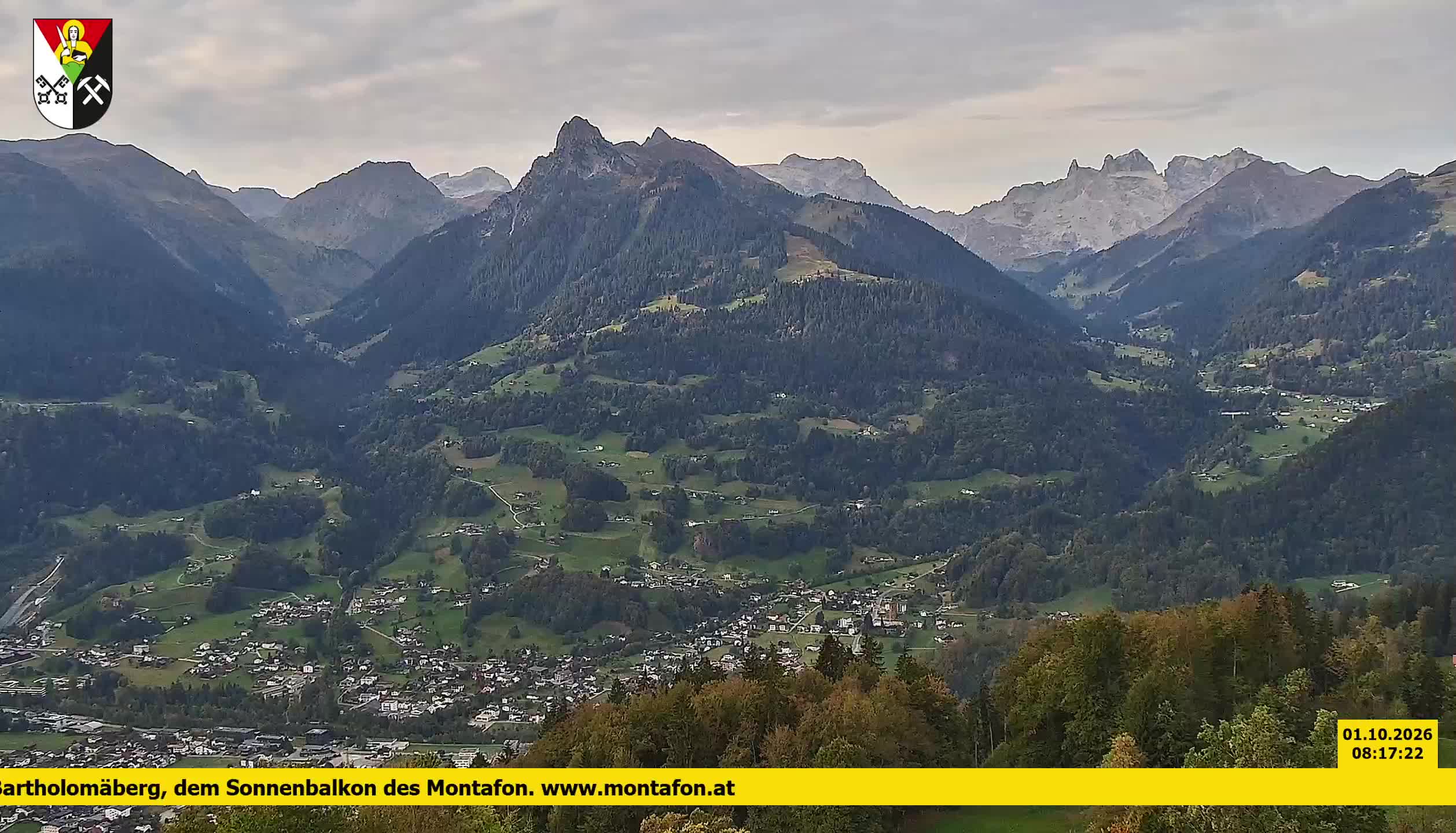 Bartholomäberg | Blick auf Schruns