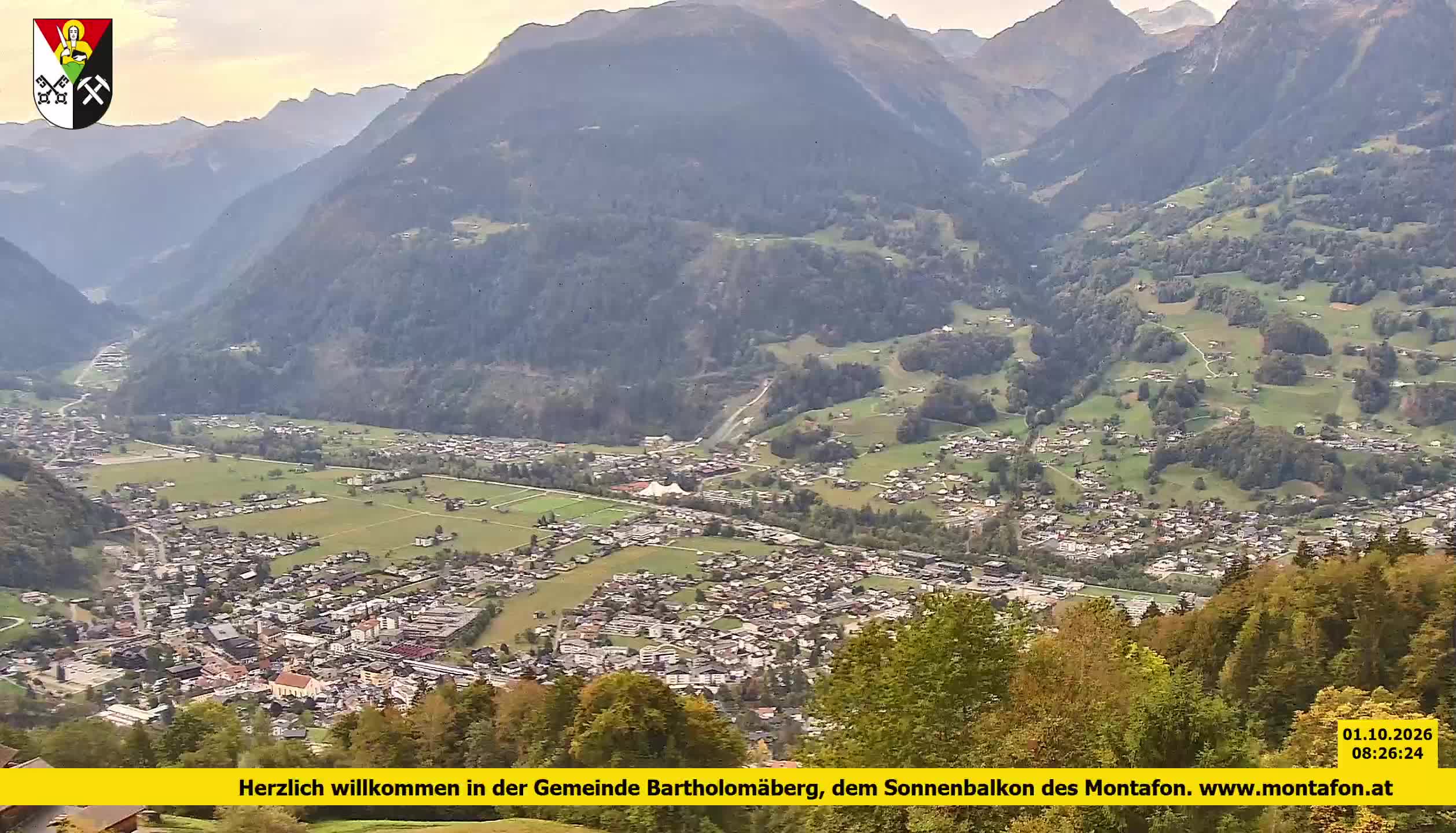 Bartholomäberg | Blick auf Schruns