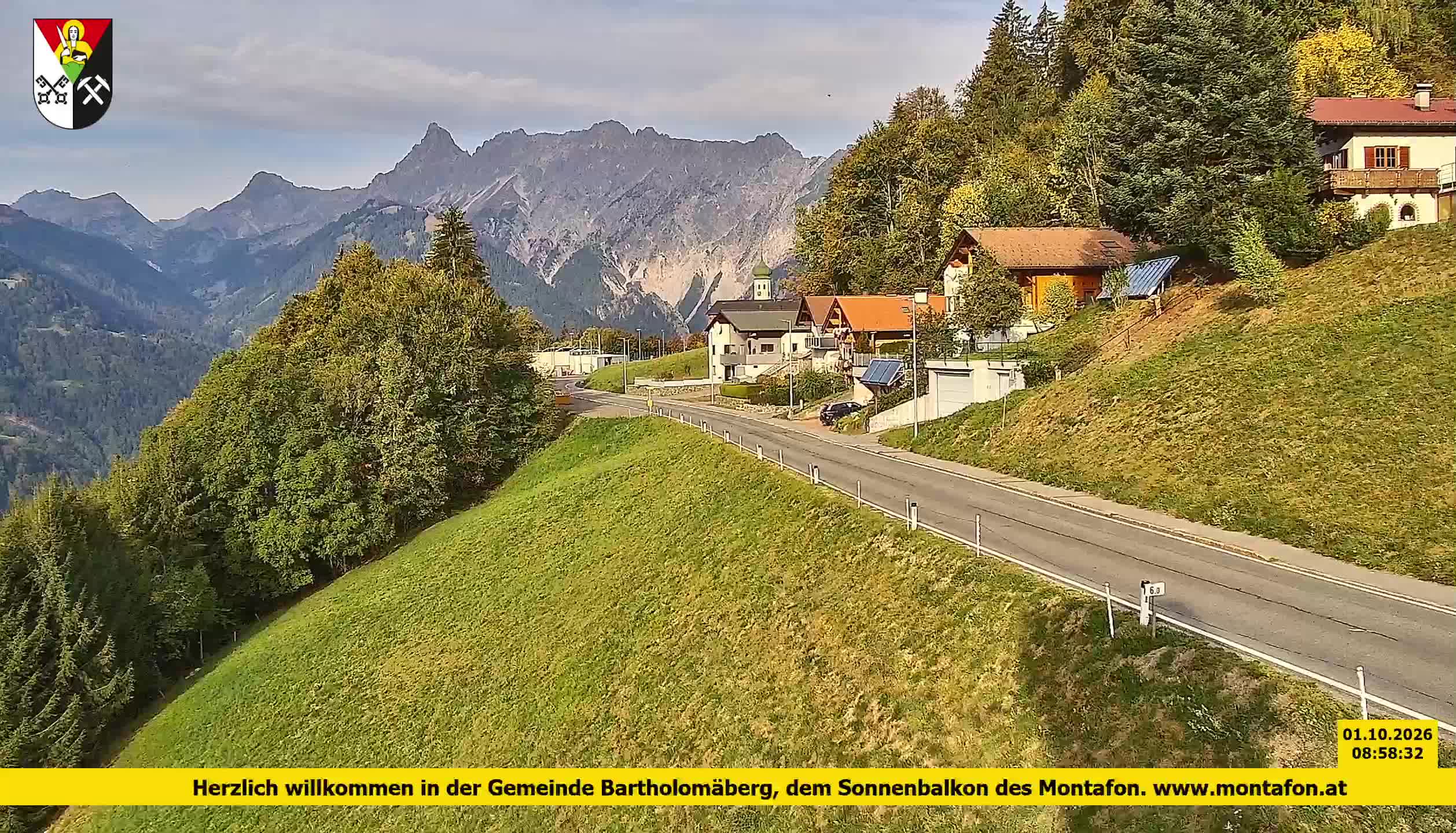 Bartholomäberg | Blick auf Schruns