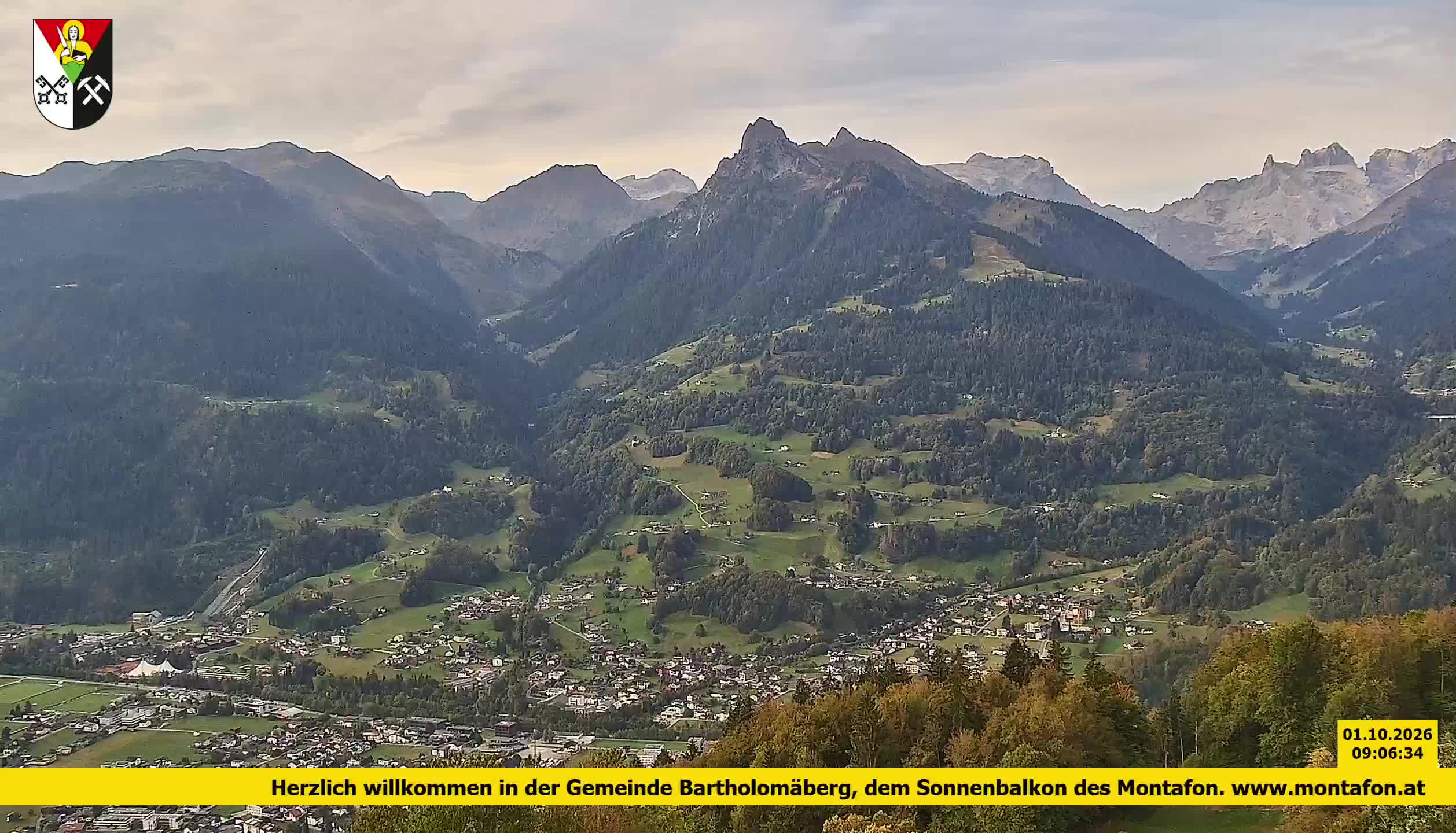 Bartholomäberg | Blick auf Schruns